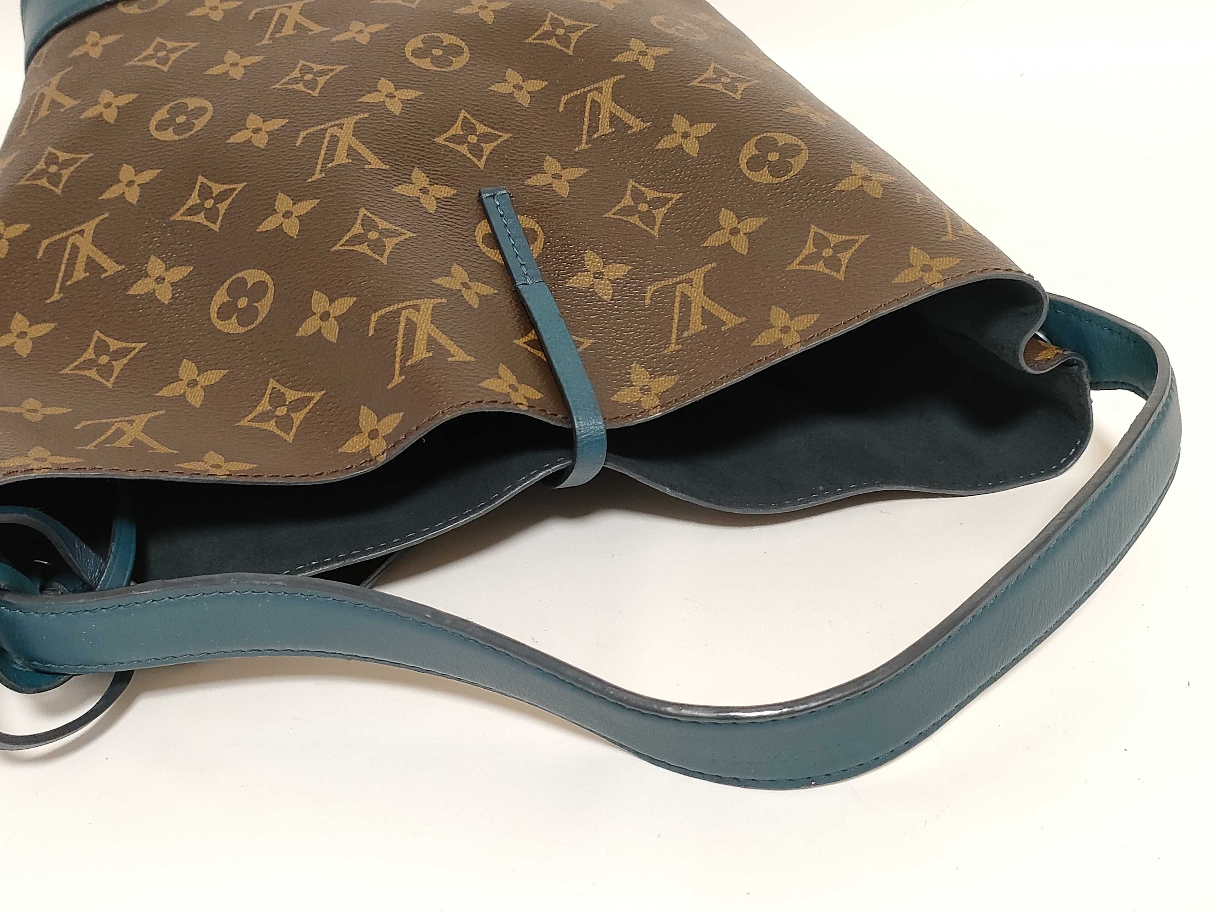 Monogram Louis Vuitton Bucket Shoulder Bag — view 3