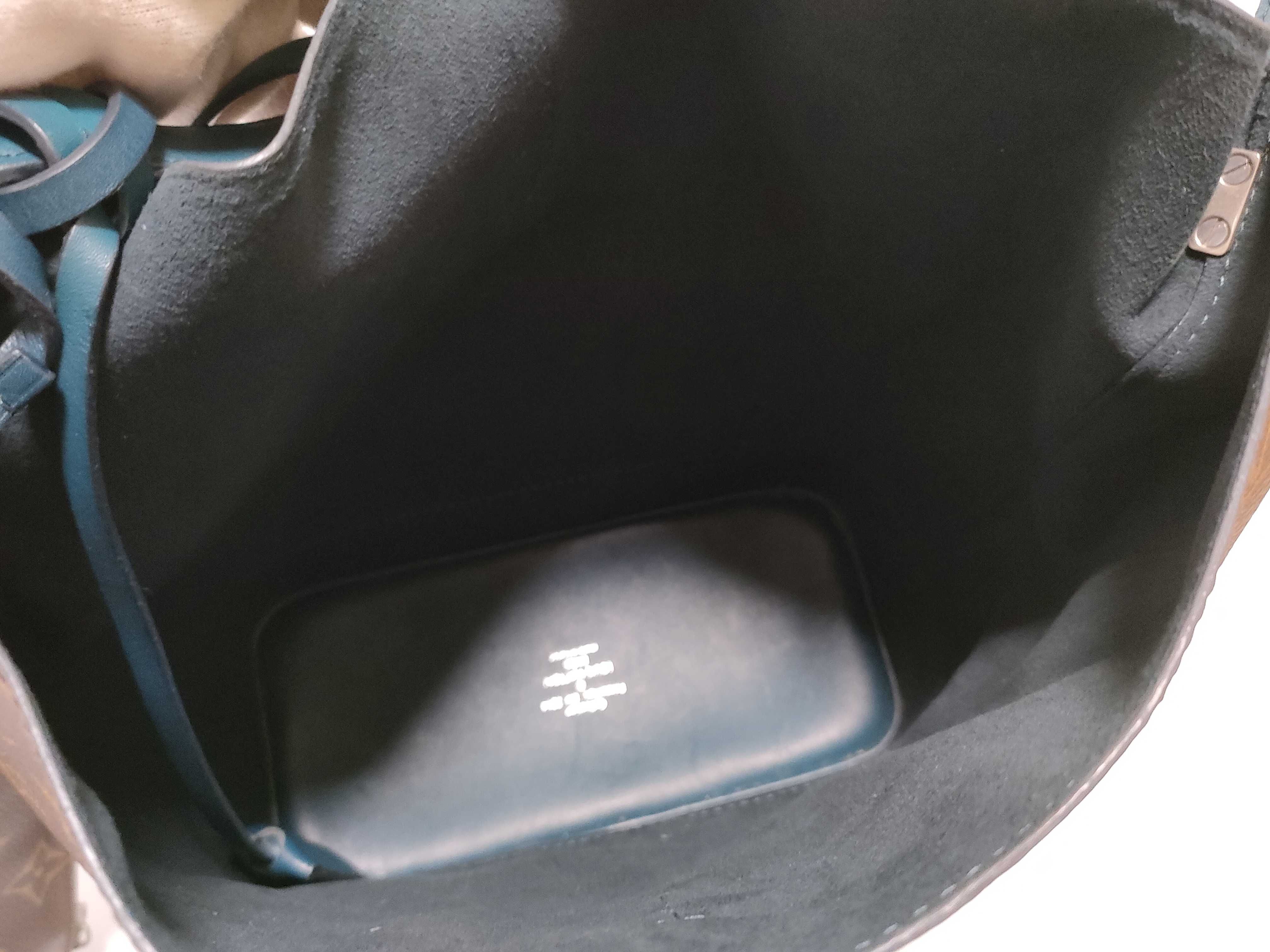 Monogram Louis Vuitton Bucket Shoulder Bag — view 10