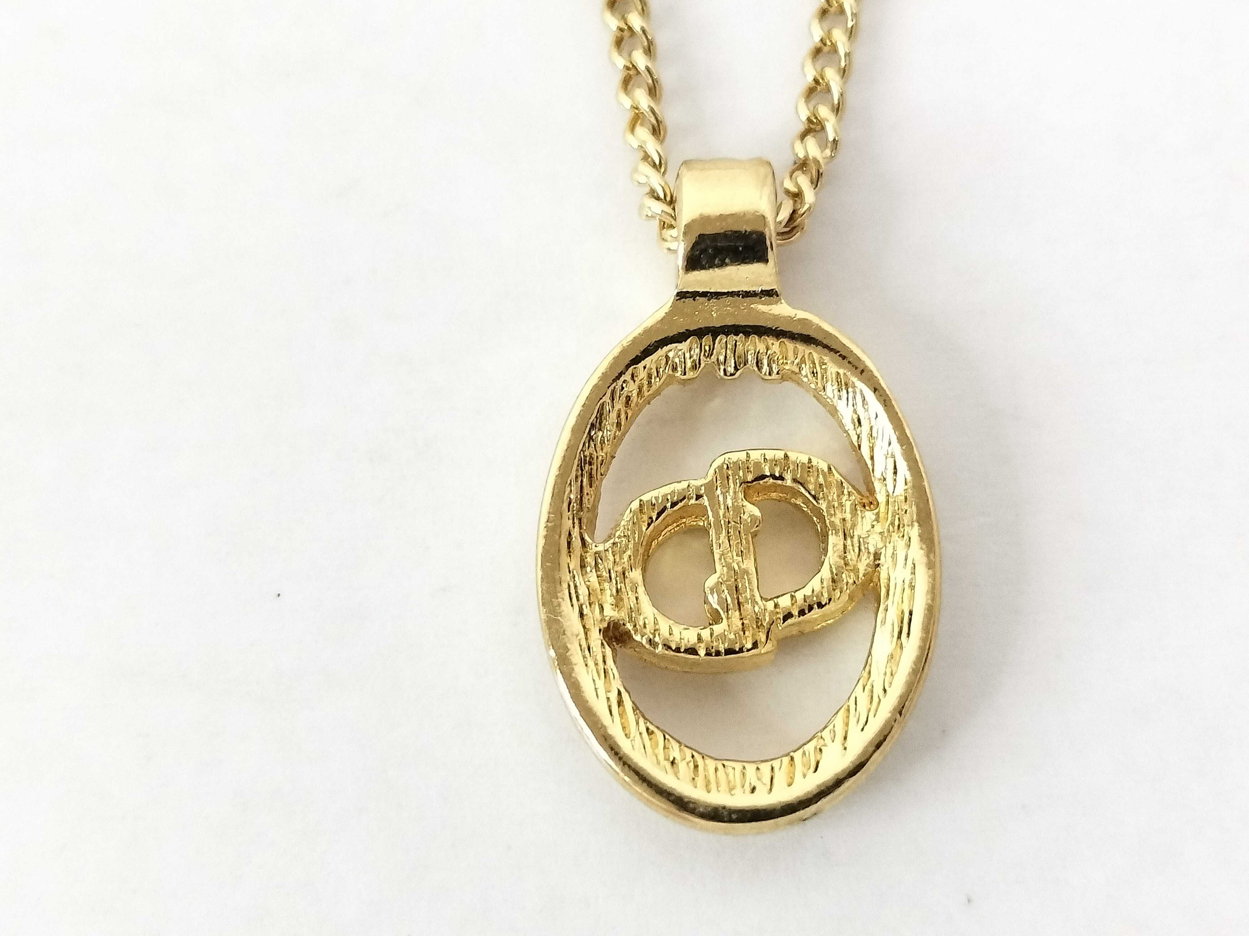 Gold Logo Necklace — view 5