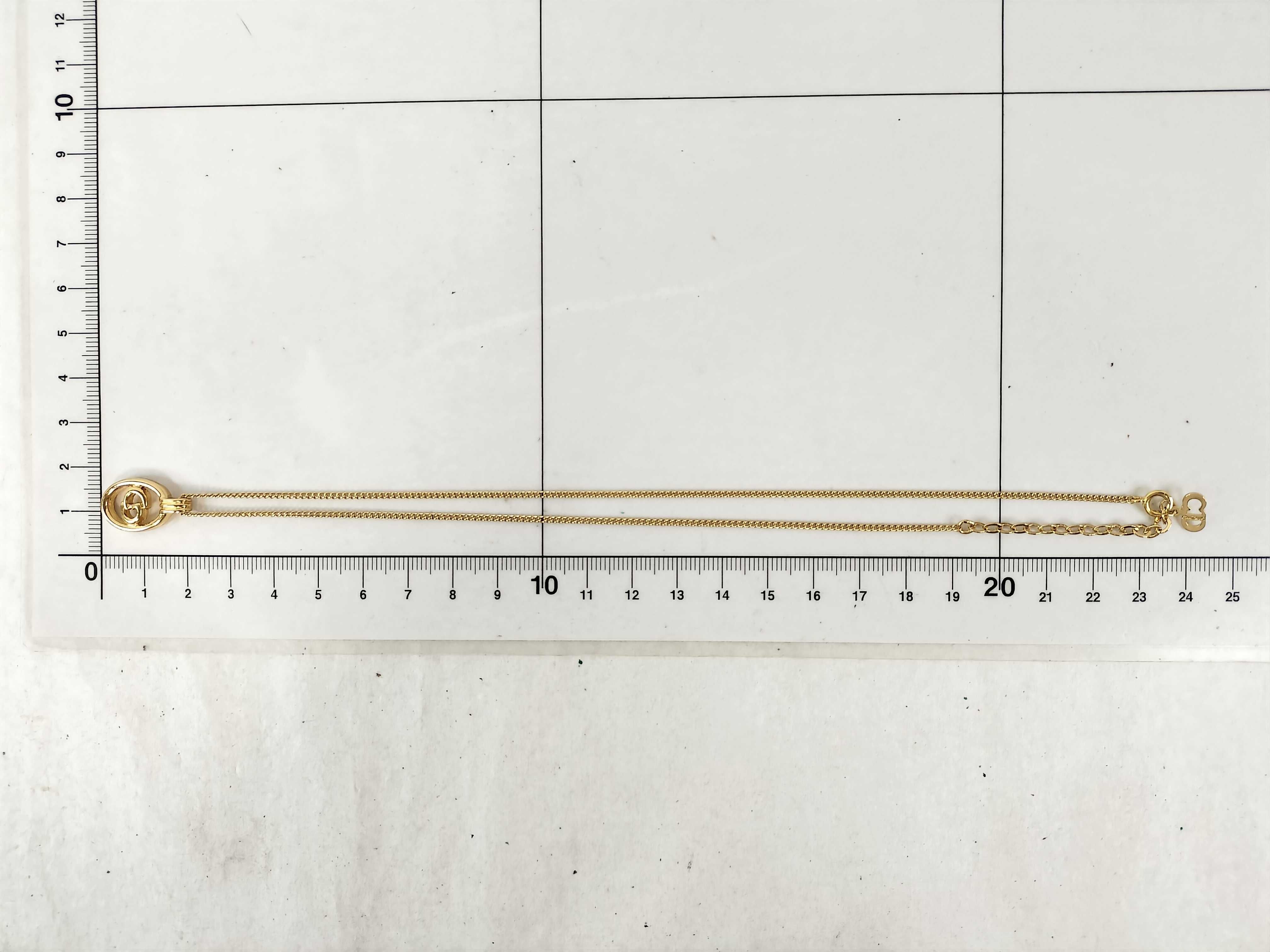 Gold Logo Necklace — view 10