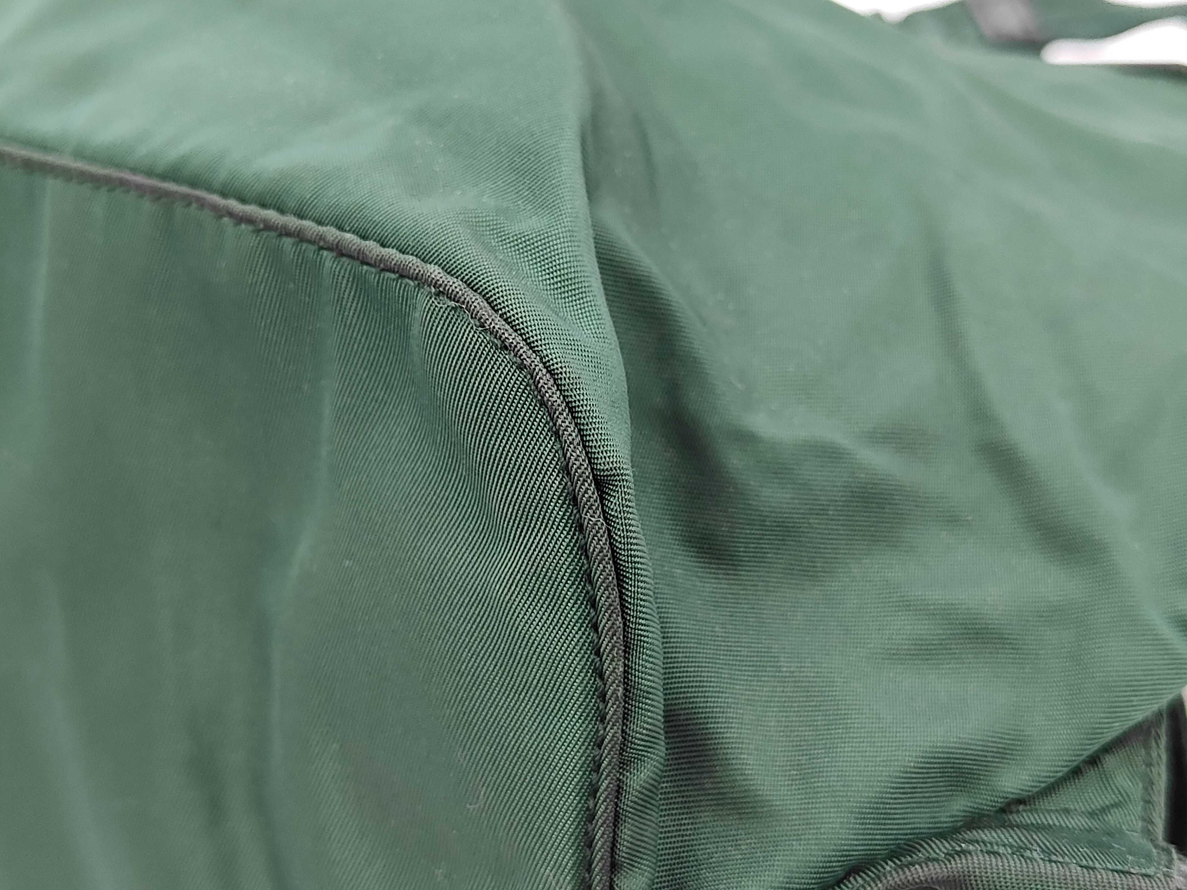 nylon backpack, khaki color. — view 3