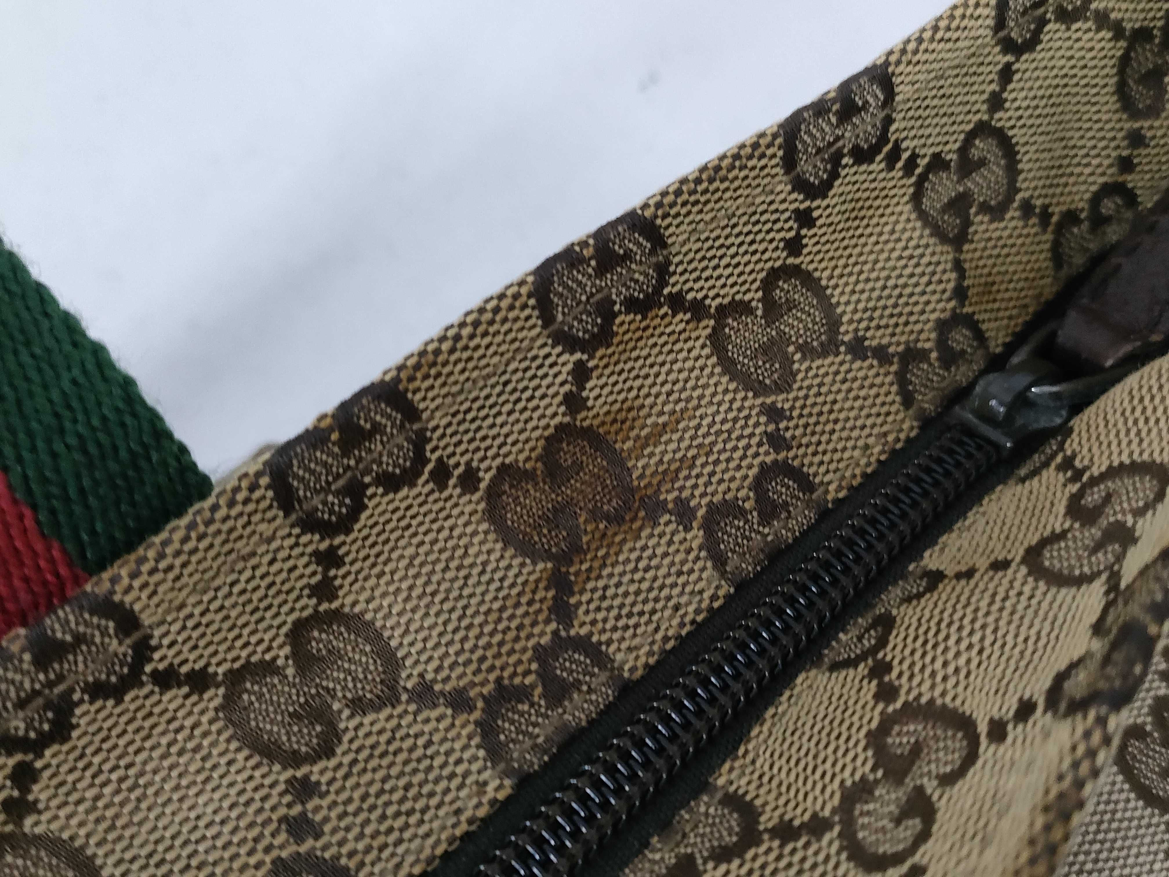 GG Canvas Handbag, Gucci Sherry Line Tote Bag — view 15