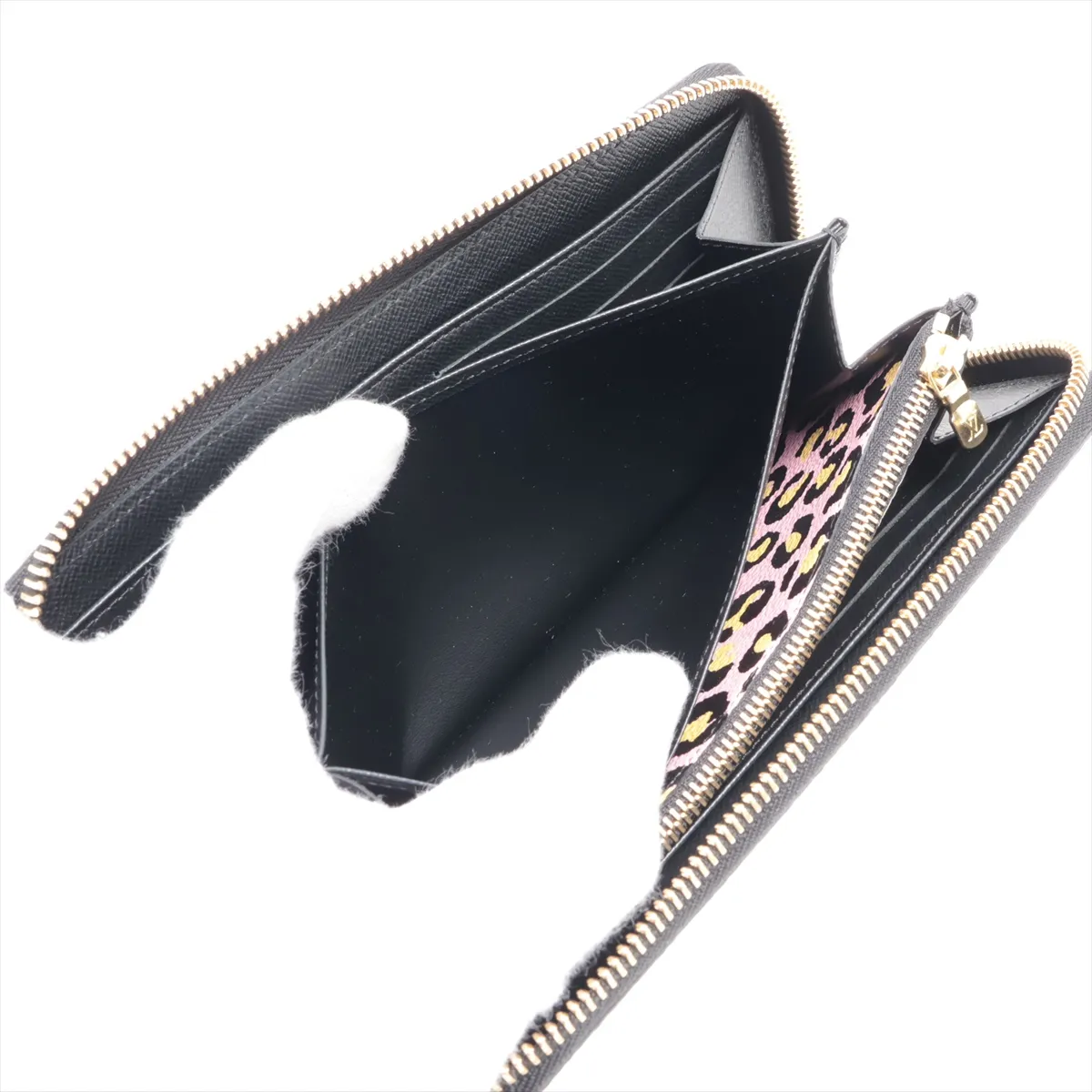 Wild at Heart Zippy Wallet M80683 Black Round Zip Wallet (RFID detected) — view 6