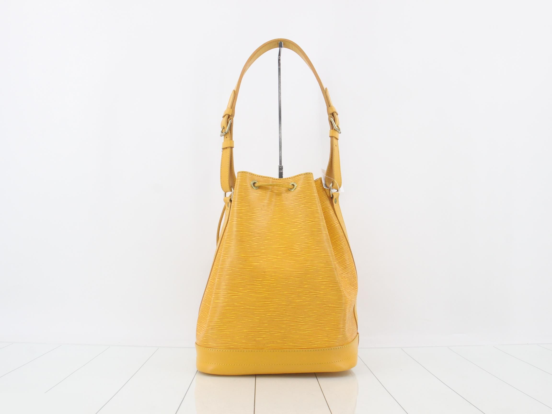 Epi Noe Tassili Yellow Shoulder Bag — view 2