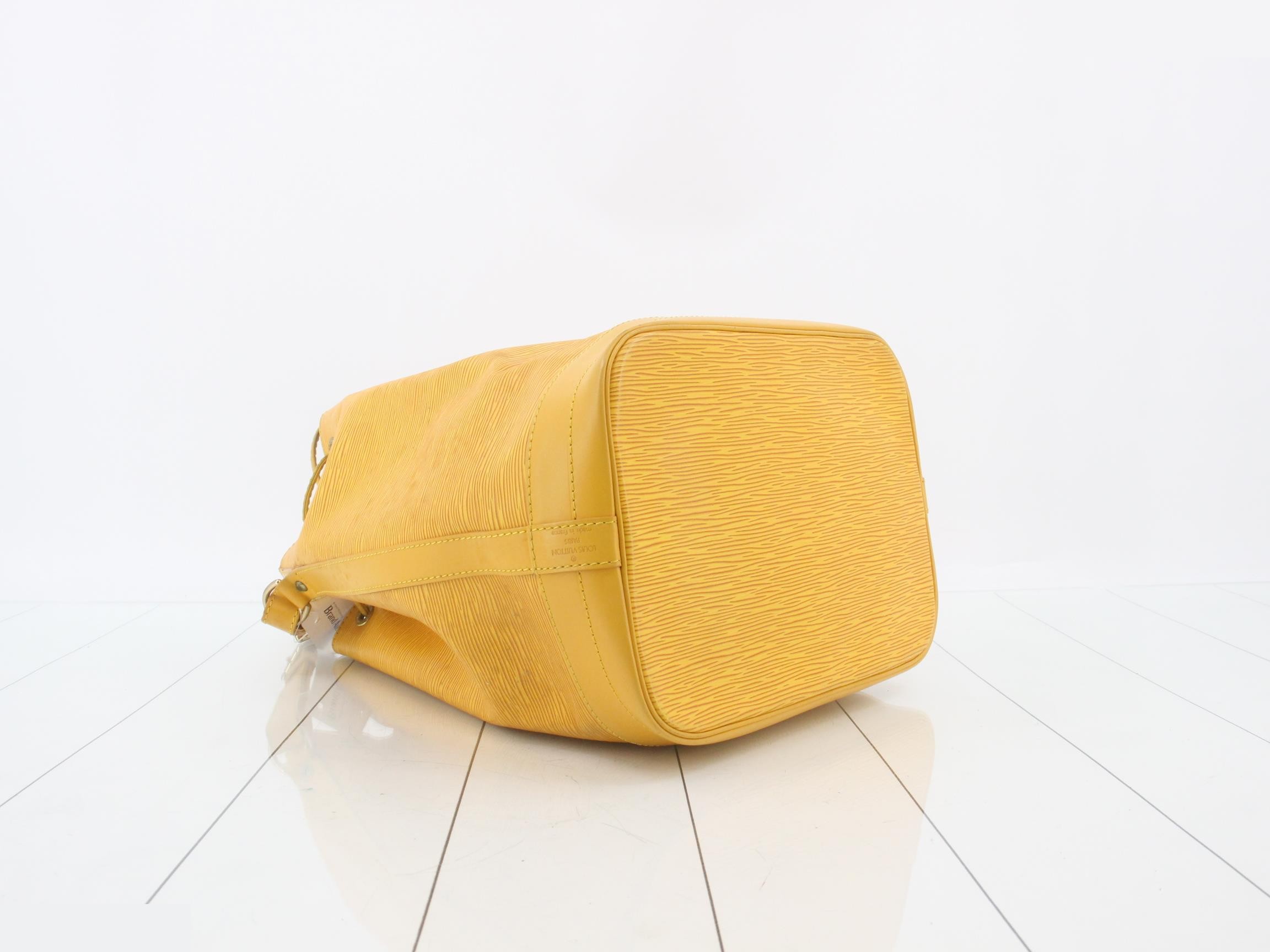 Epi Noe Tassili Yellow Shoulder Bag — view 5