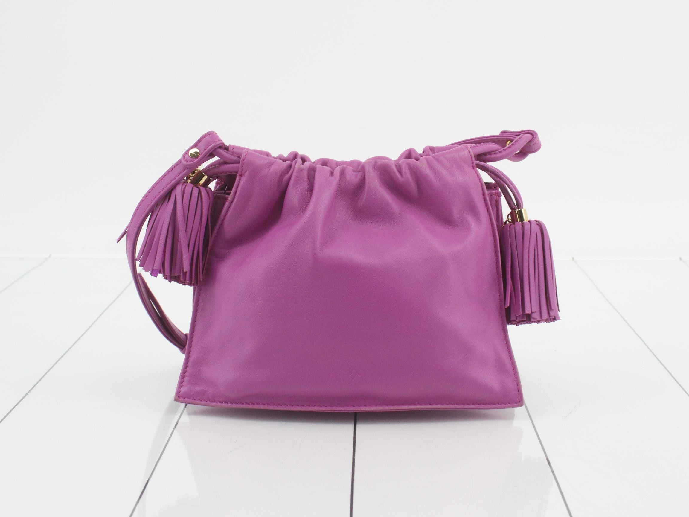 Other lines: Bags & Shoulder Bags - Flamenco Nappa Leather - Purple — view 2