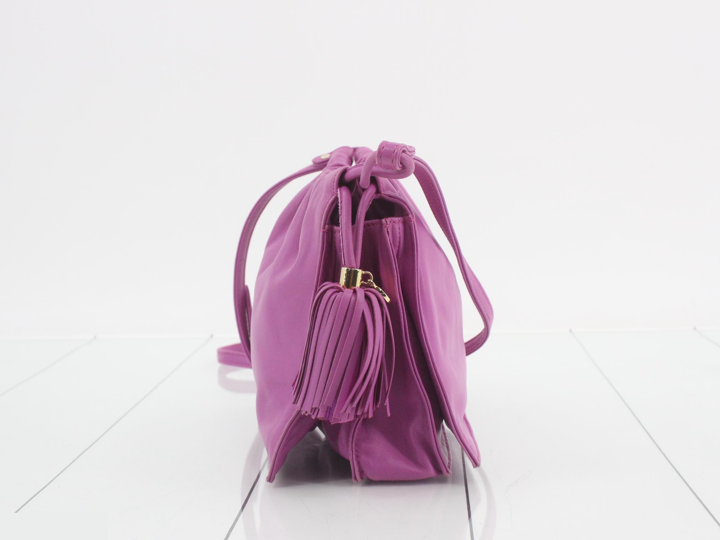 Other lines: Bags & Shoulder Bags - Flamenco Nappa Leather - Purple — view 4