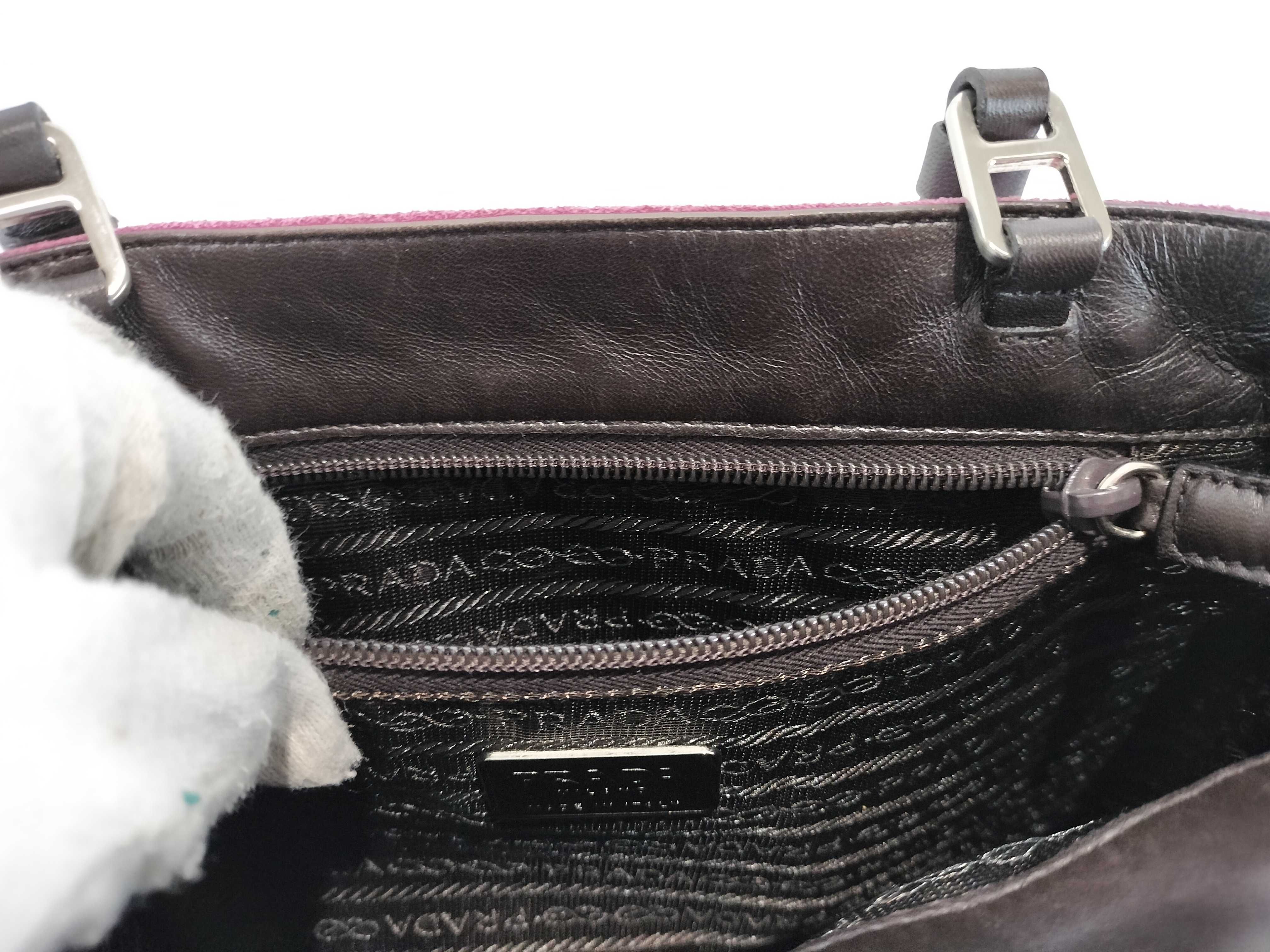 Suede Handbag — view 9