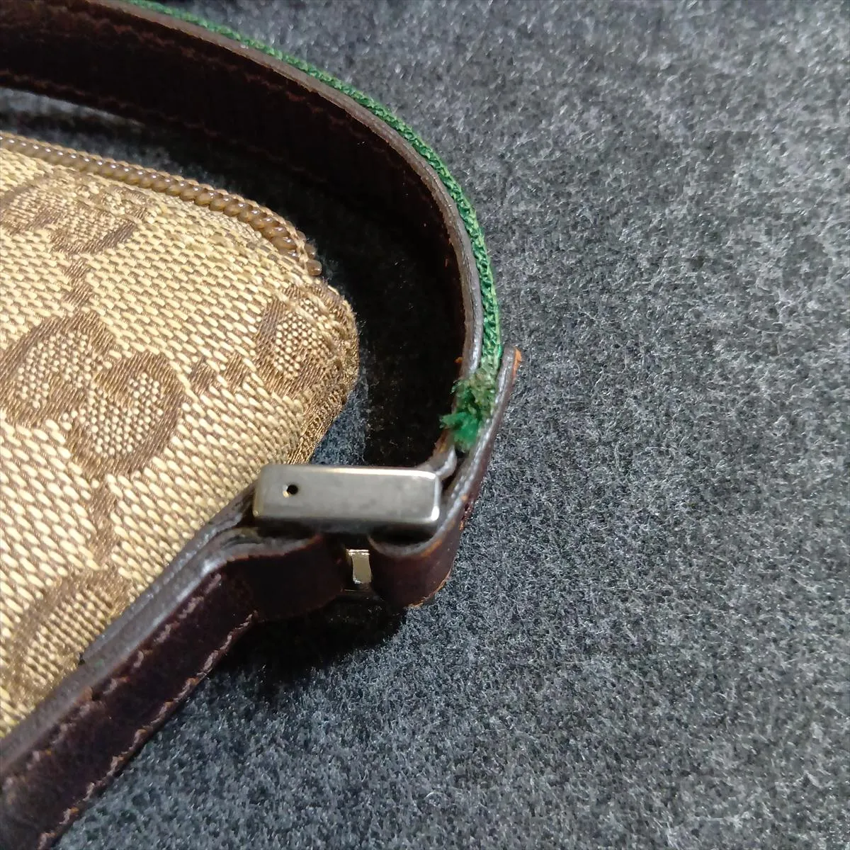 GG Canvas Pouch, Beige, 141809 — view 6