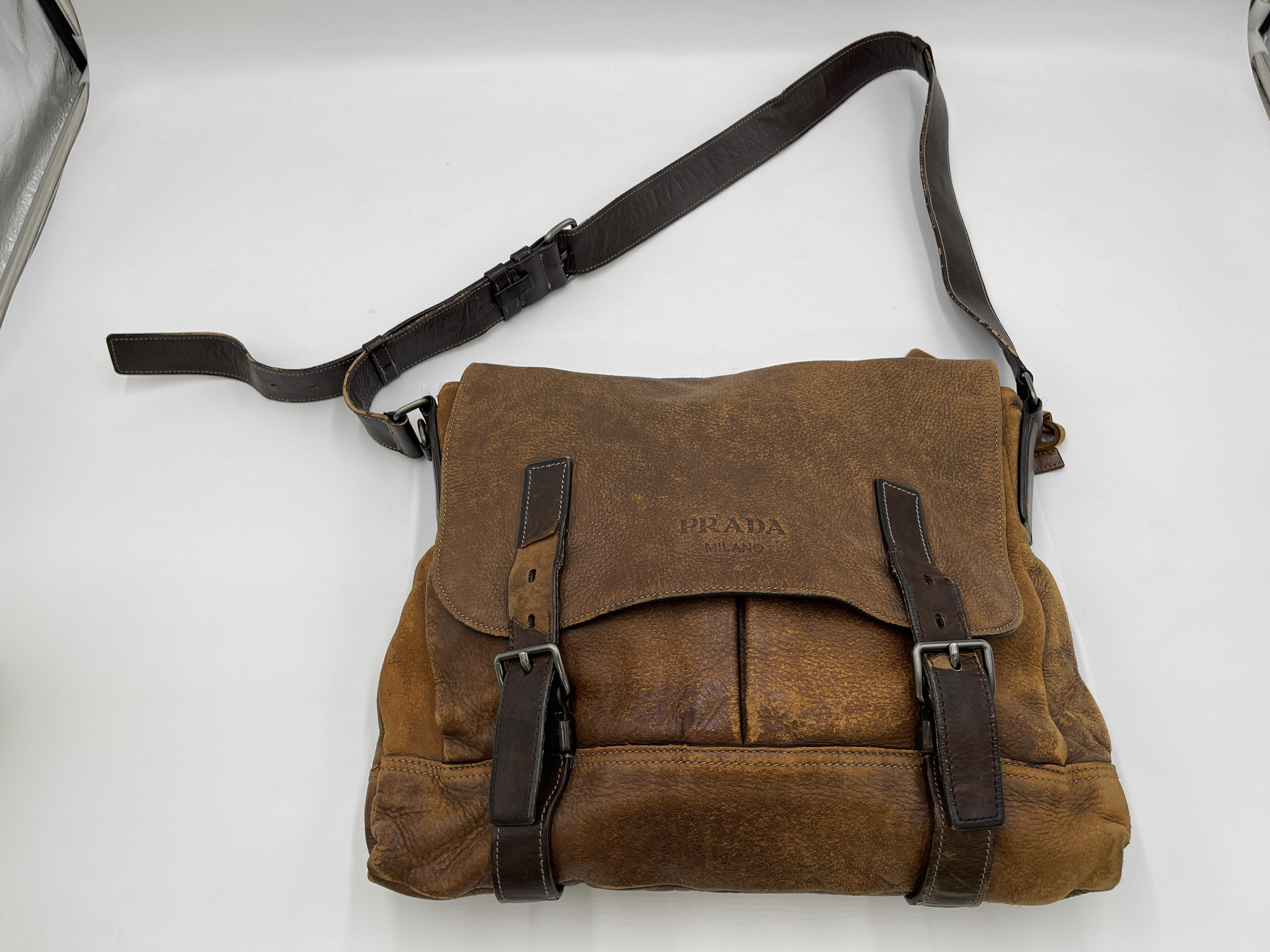 Leather Shoulder Bag — view 3