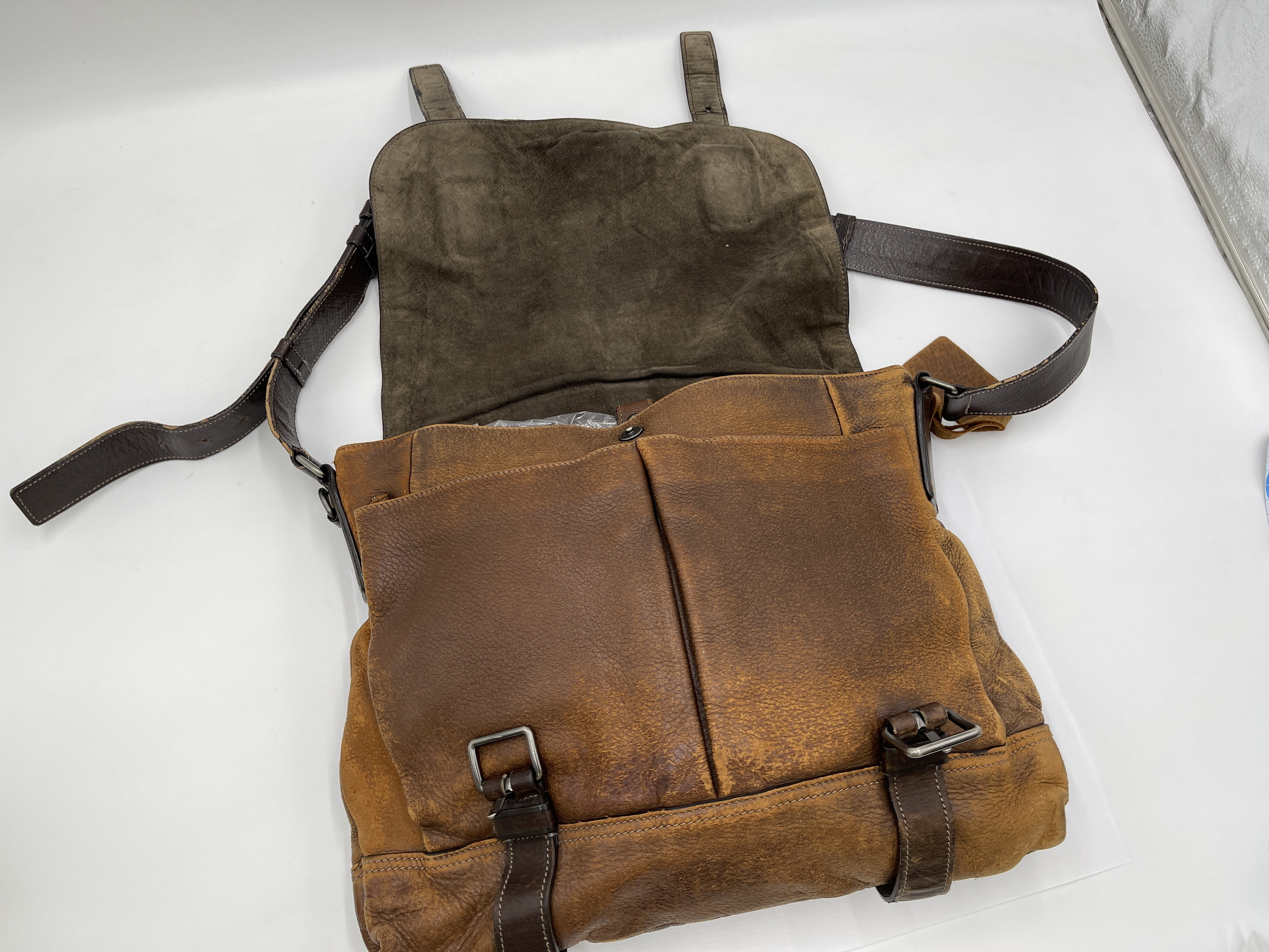 Leather Shoulder Bag — view 7