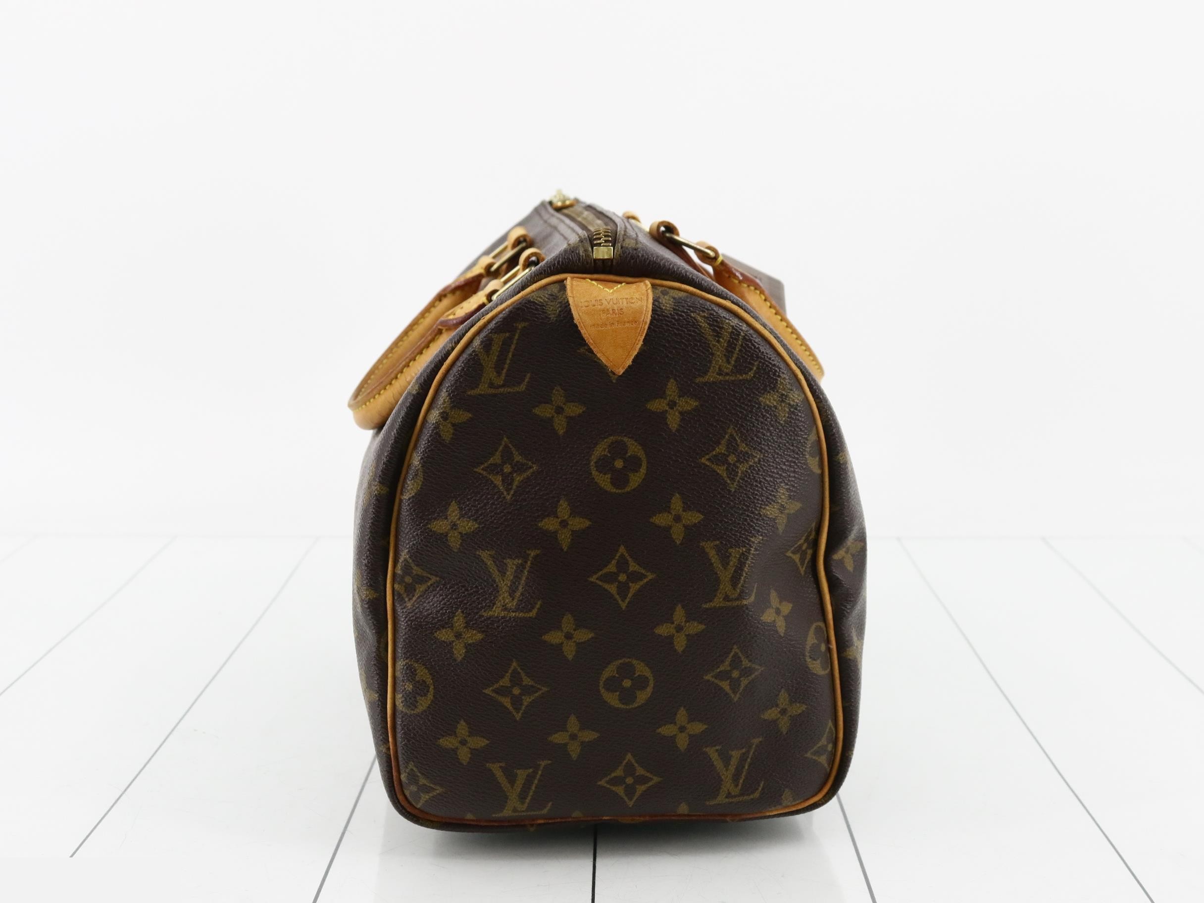 Monogram Speedy 30 (older model) handbag — view 4