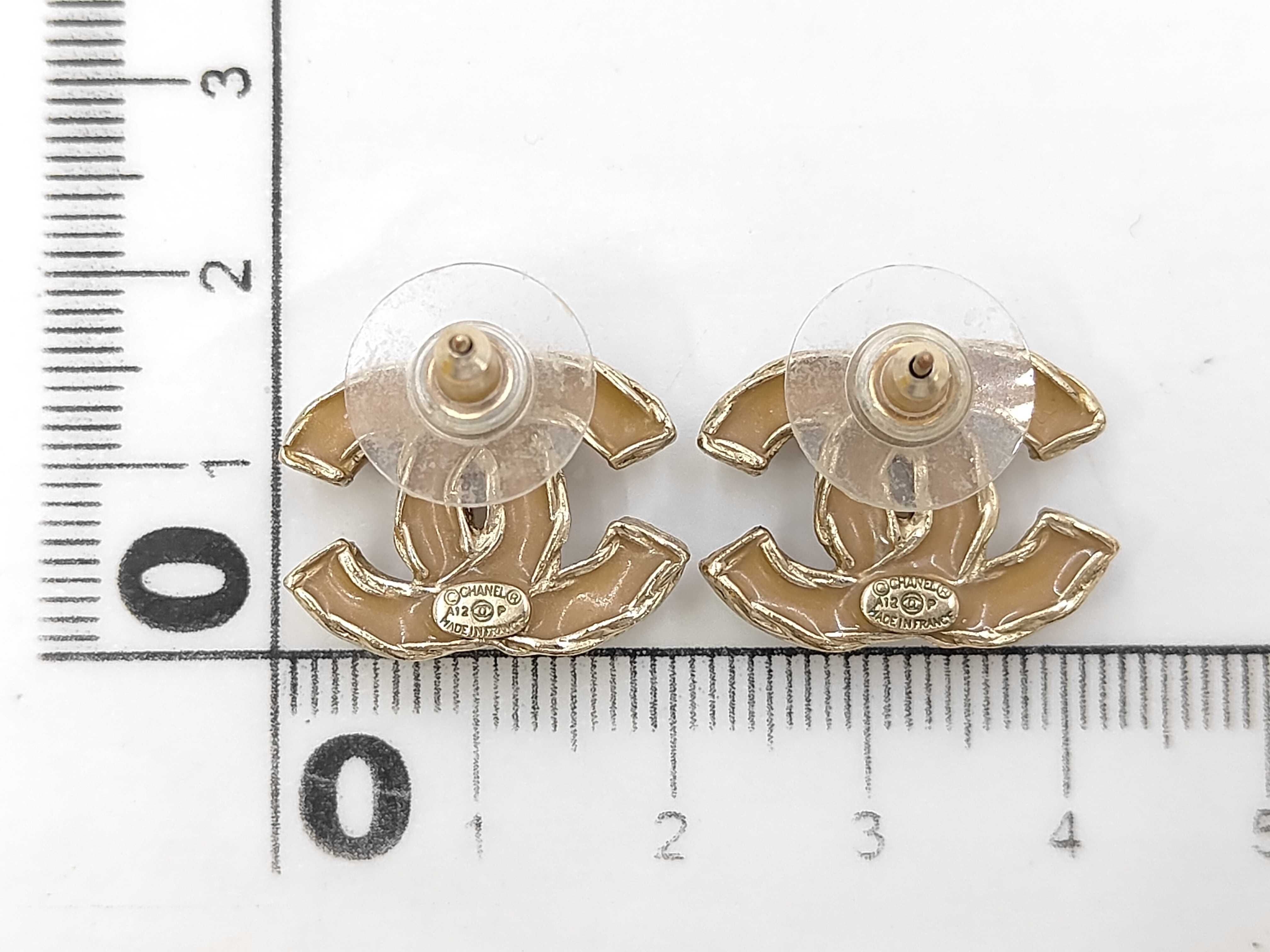 Coco Mark Pearl Earrings A12P — view 3