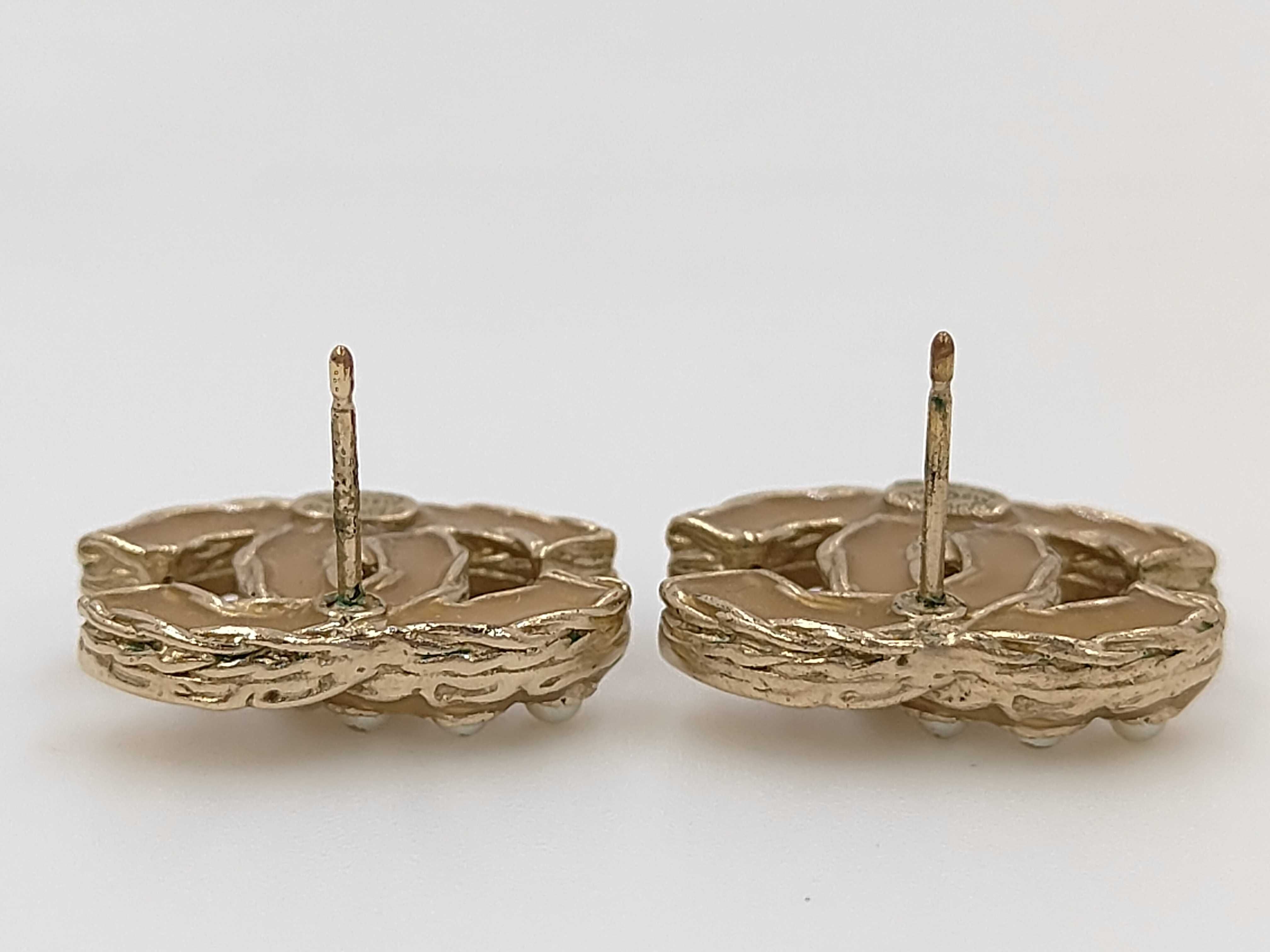 Coco Mark Pearl Earrings A12P — view 5