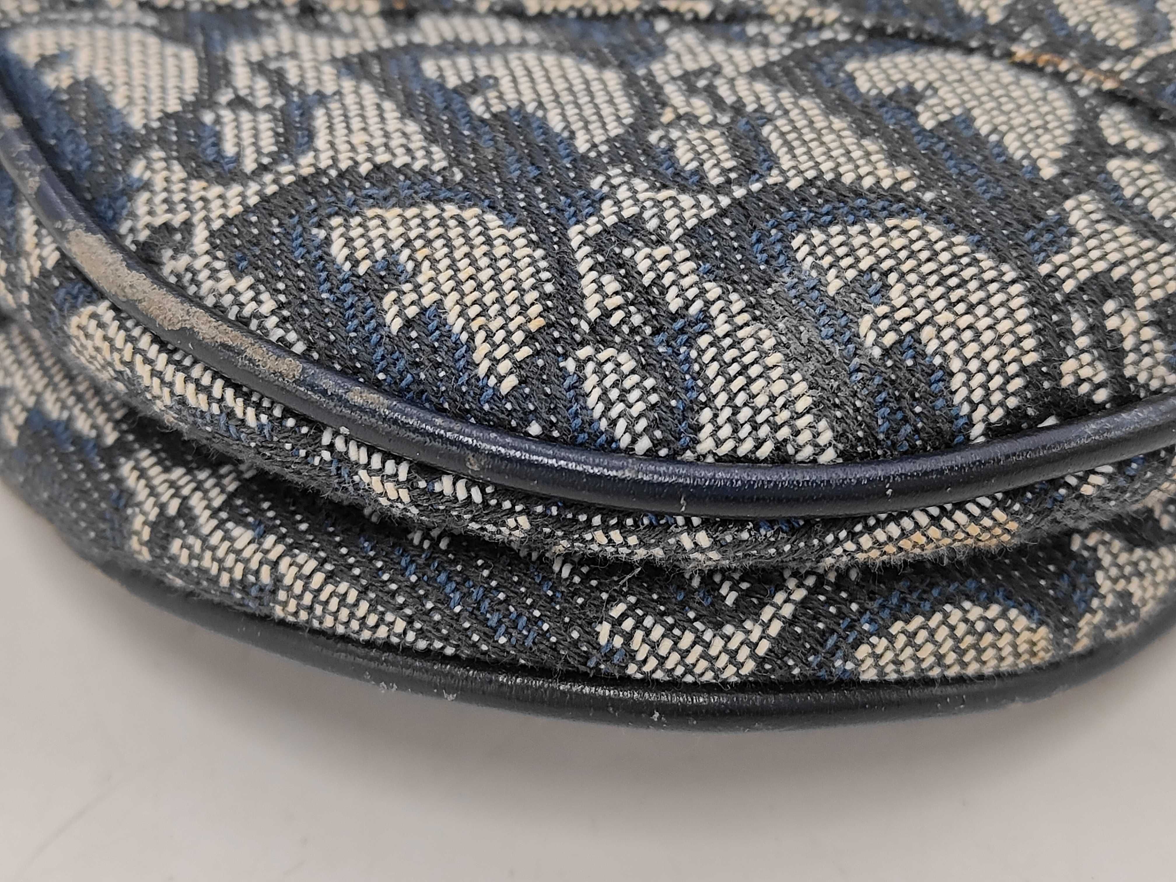 Trotter Saddle One-Shoulder Handbag with Gold Hardware — view 6