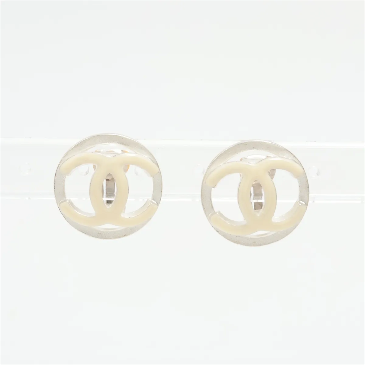 Cocomark 03A Earrings (for both ears) GP Silver
