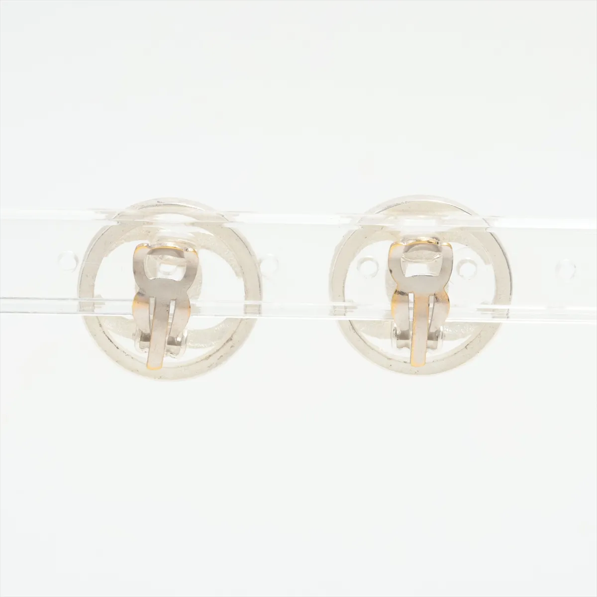 Cocomark 03A Earrings (for both ears) GP Silver — view 2