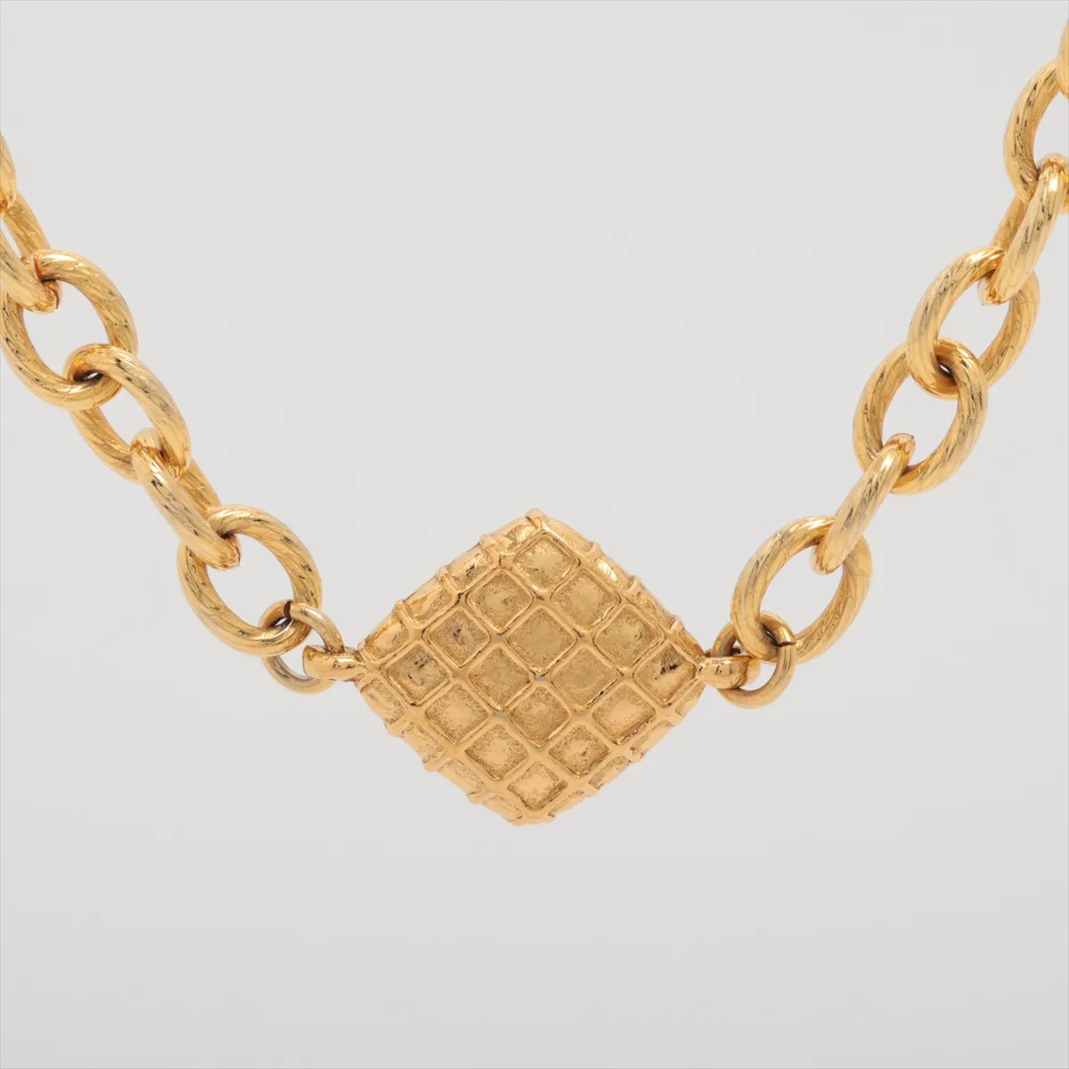necklace, GP gold, — view 2