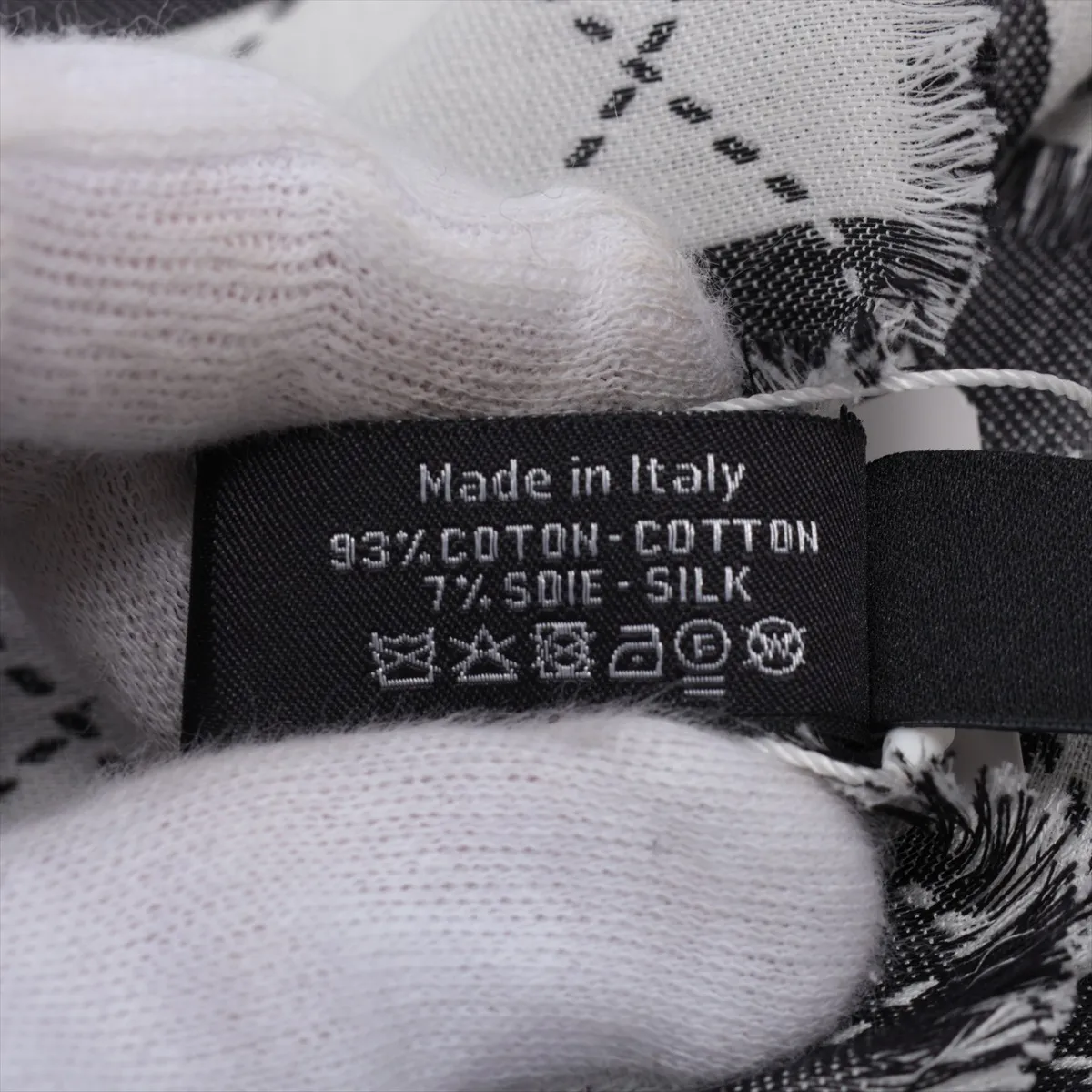31 RUE CAMBON Stole Cotton x Silk Gray — view 4