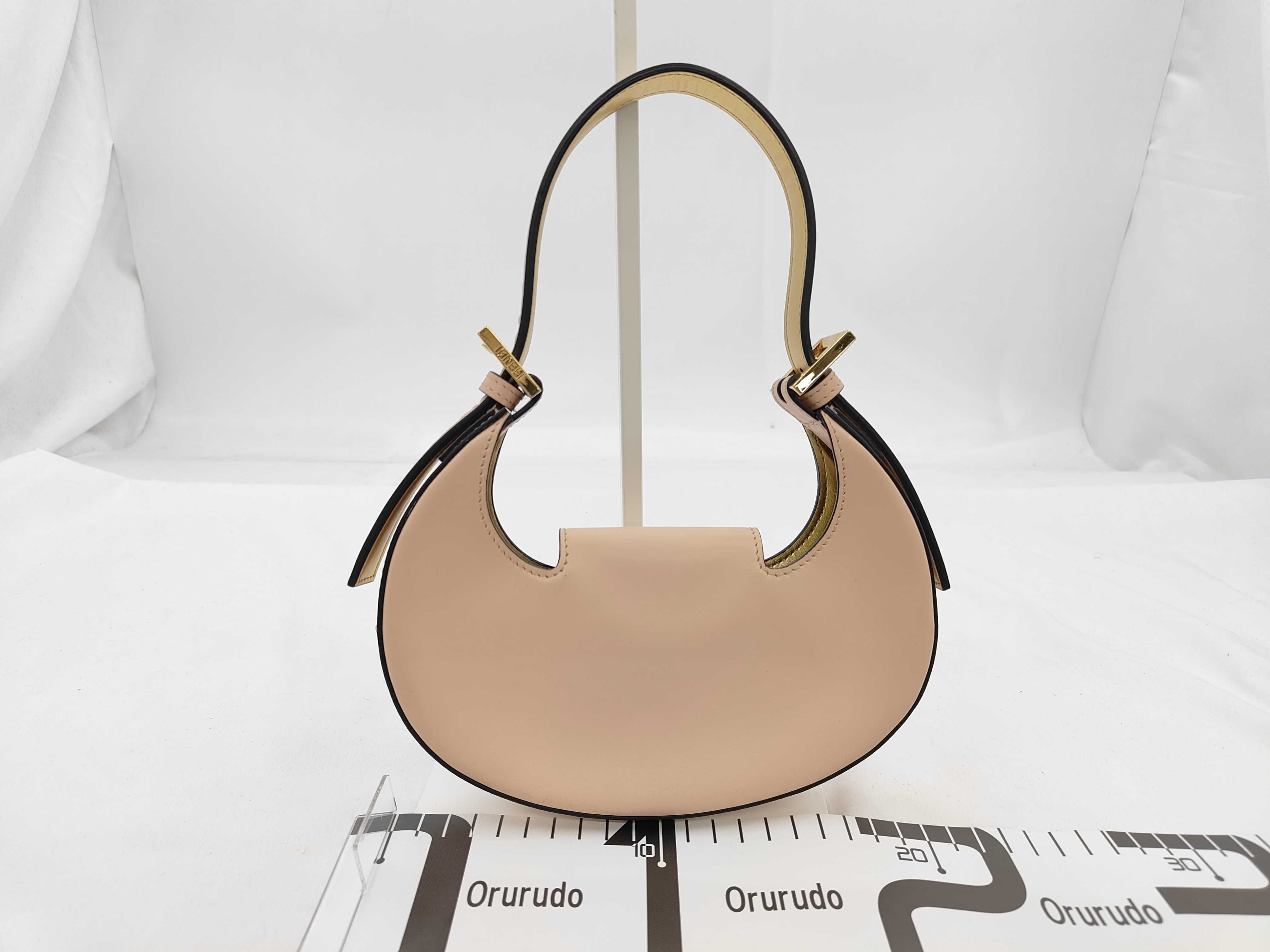 Calfskin Hobo Bag, Pink Shoulder Bag — view 2