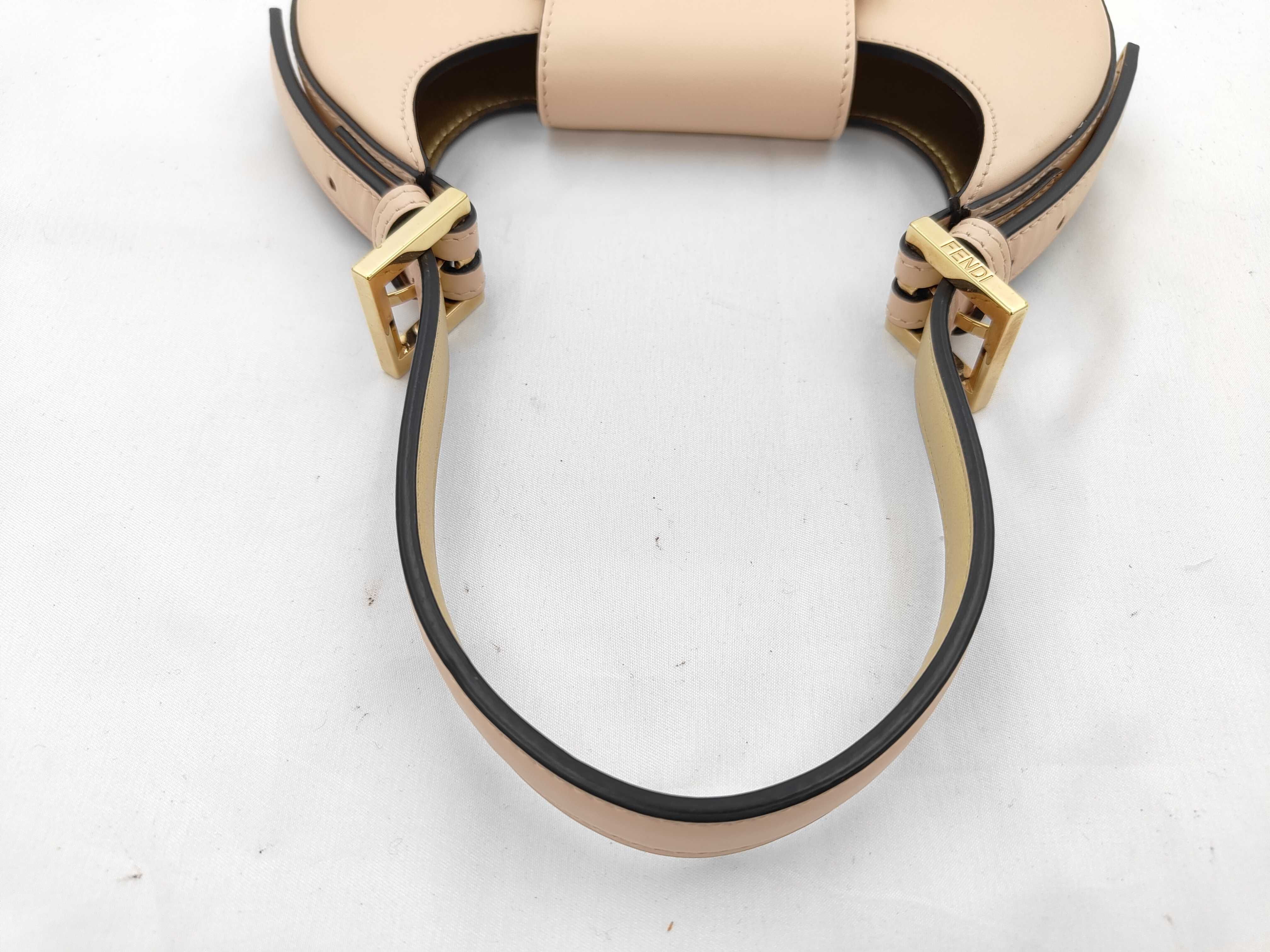 Calfskin Hobo Bag, Pink Shoulder Bag — view 3