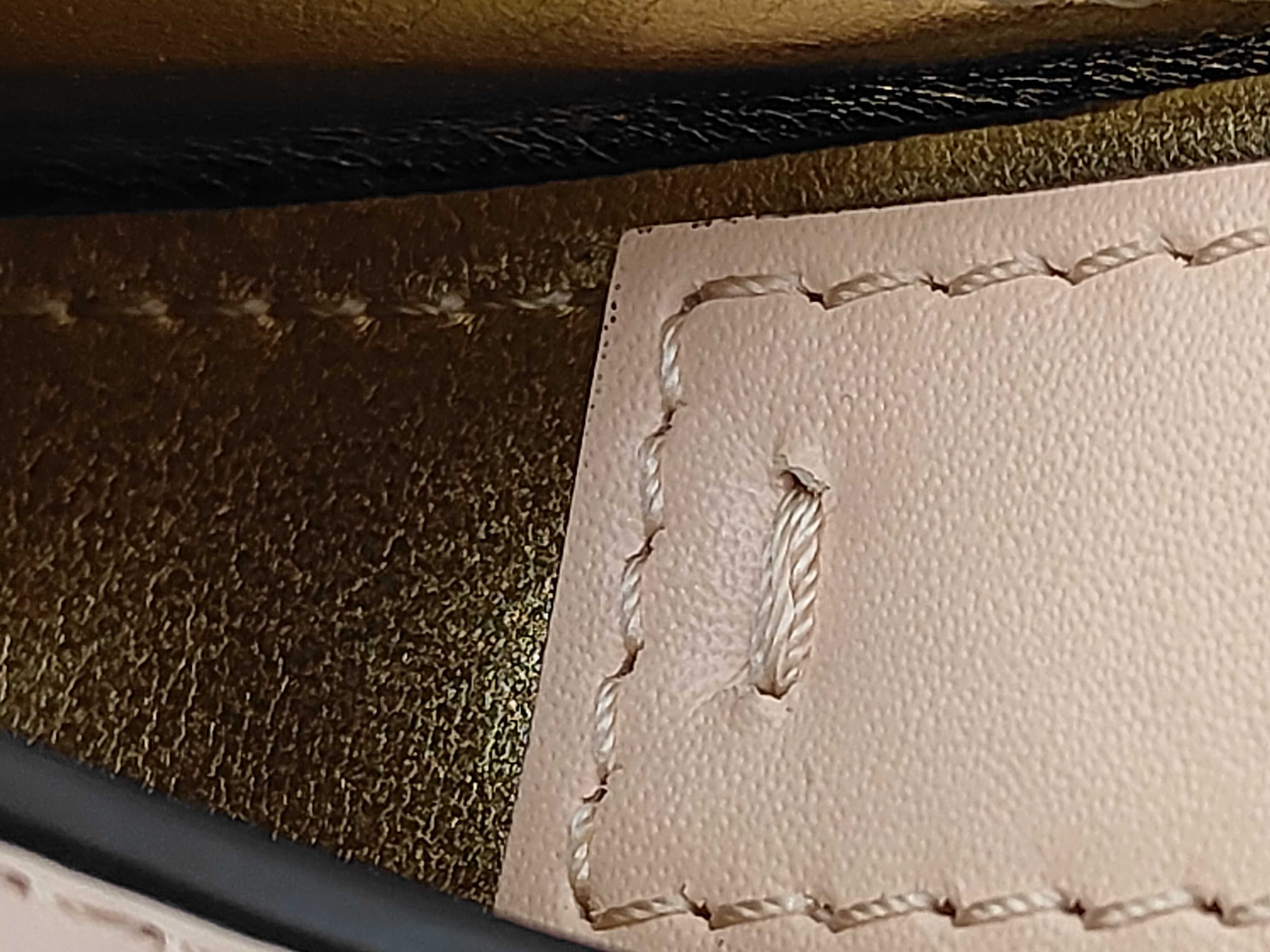 Calfskin Hobo Bag, Pink Shoulder Bag — view 7