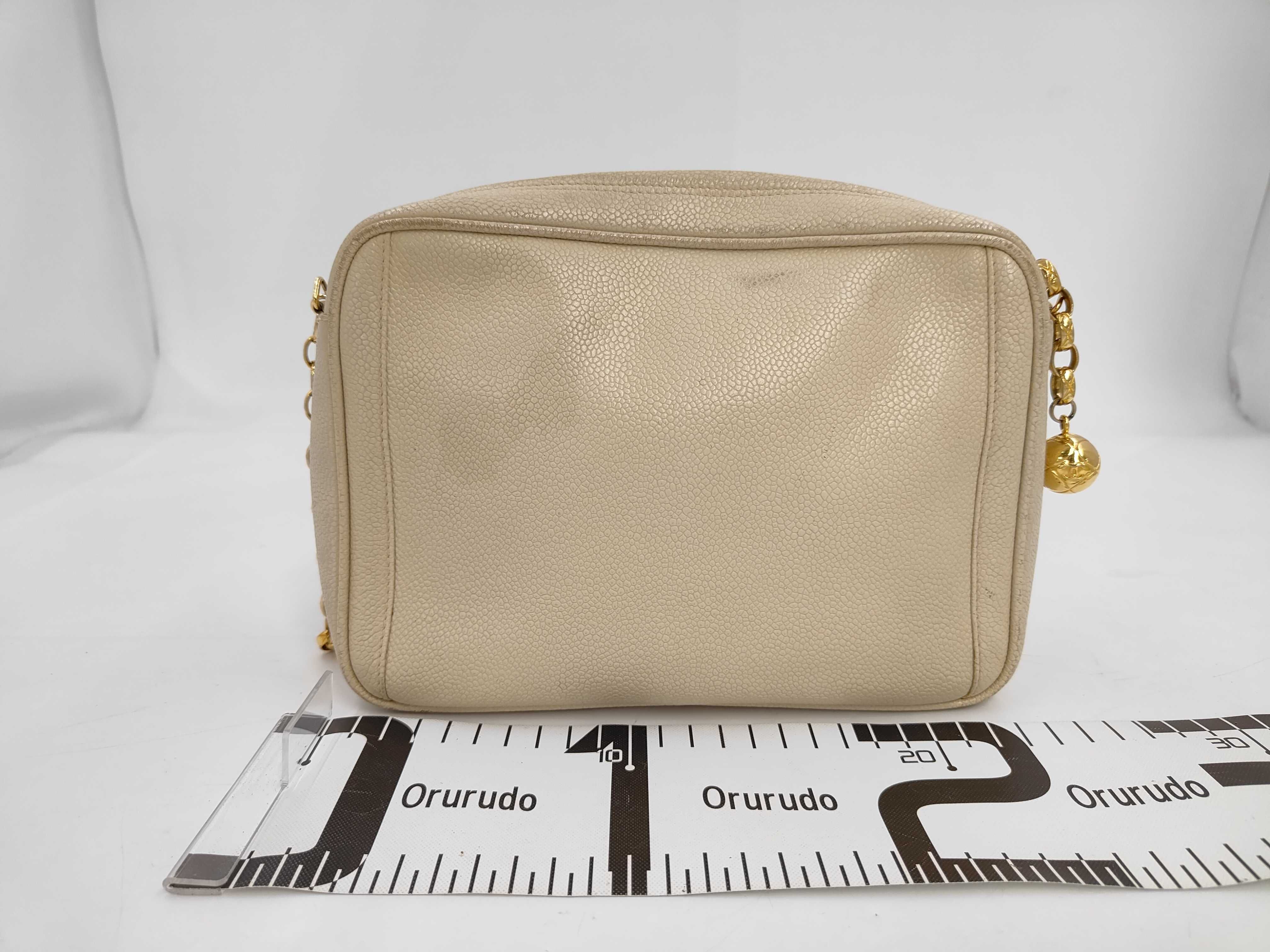 Caviar Skin Chain Shoulder Bag, Coco Ball Series 2 — view 2