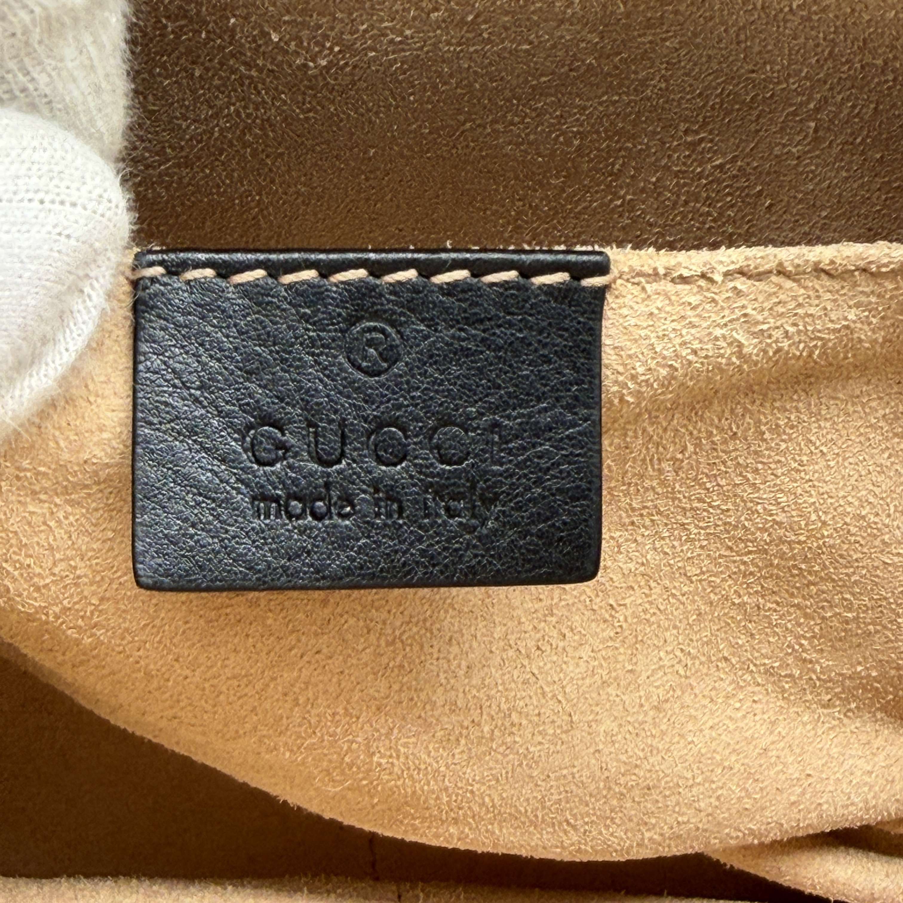 GG Marmont Mini Shoulder Bag, Black — view 15