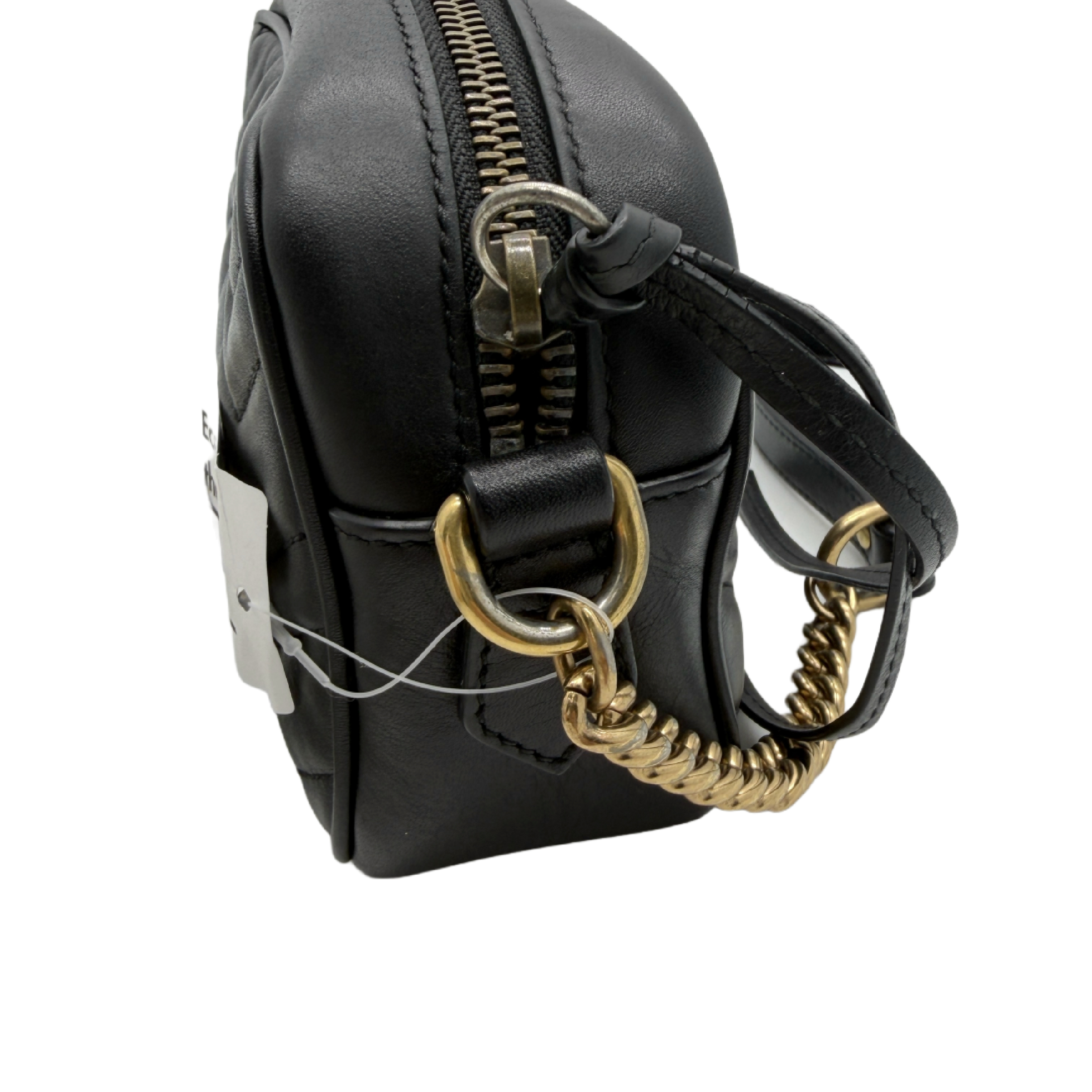 GG Marmont Mini Shoulder Bag, Black — view 3