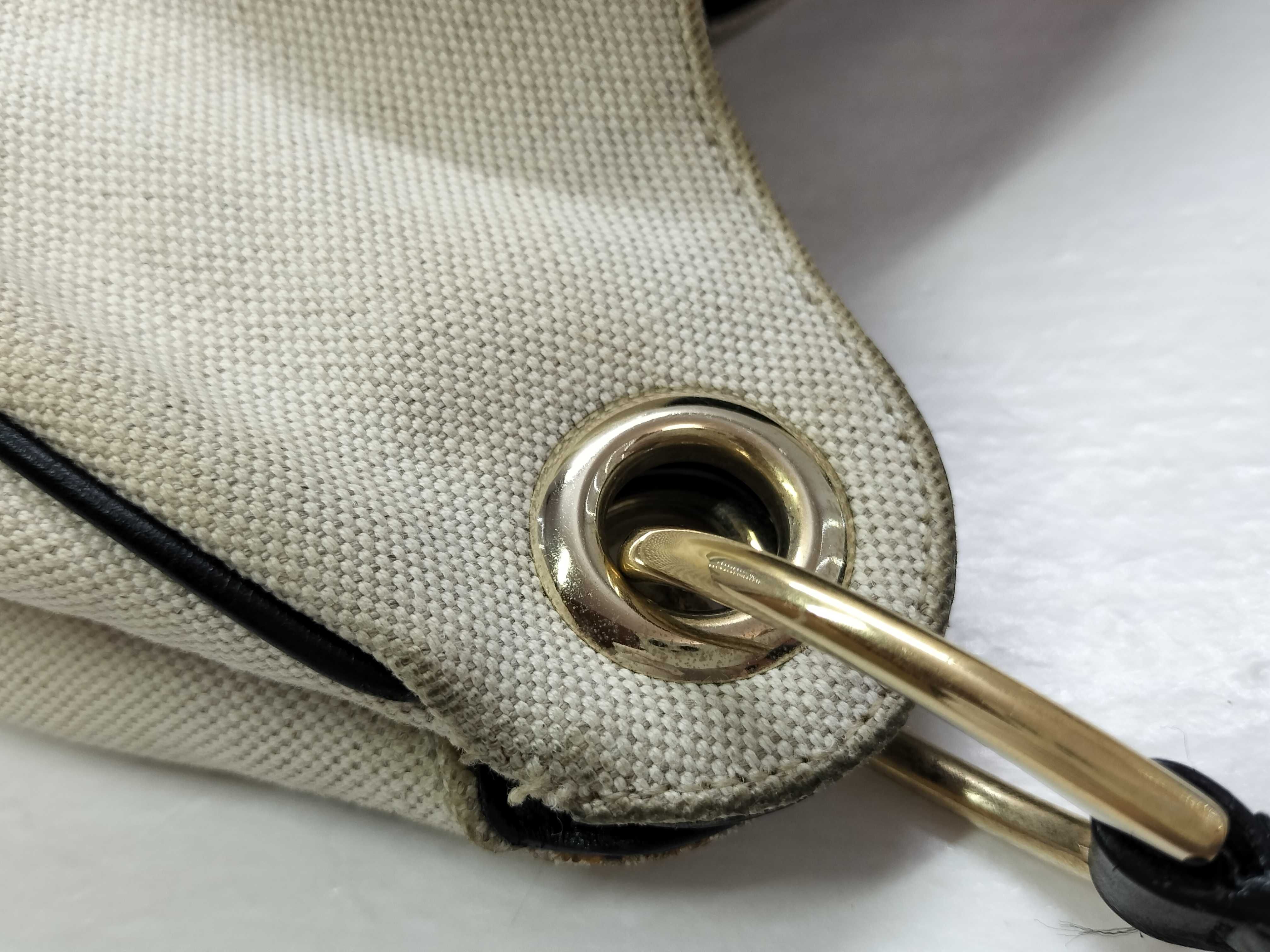 Guccissima Canvas and Leather Shoulder Bag/Handbag — view 5