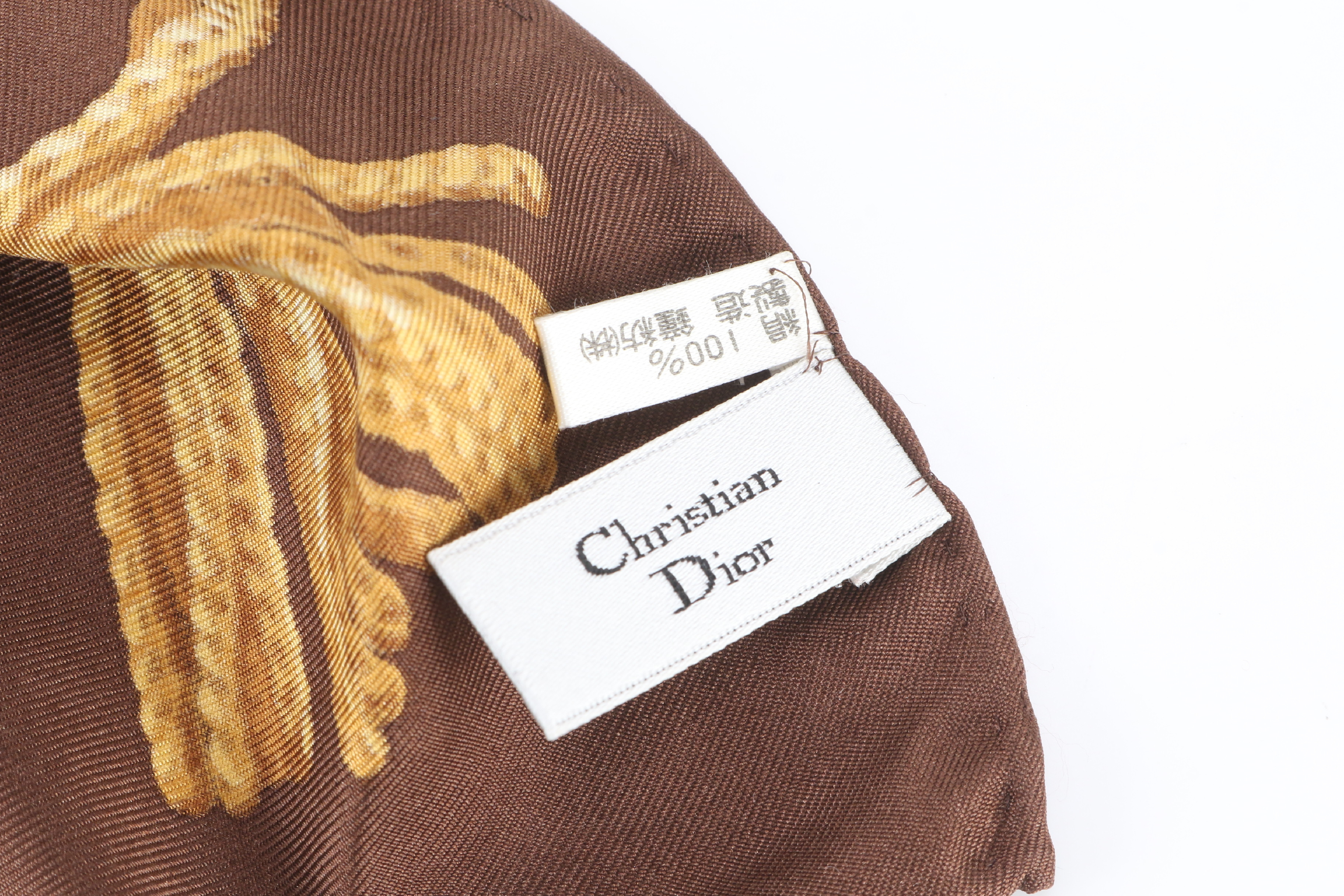 all-over print silk scarf and other accessories — view 6