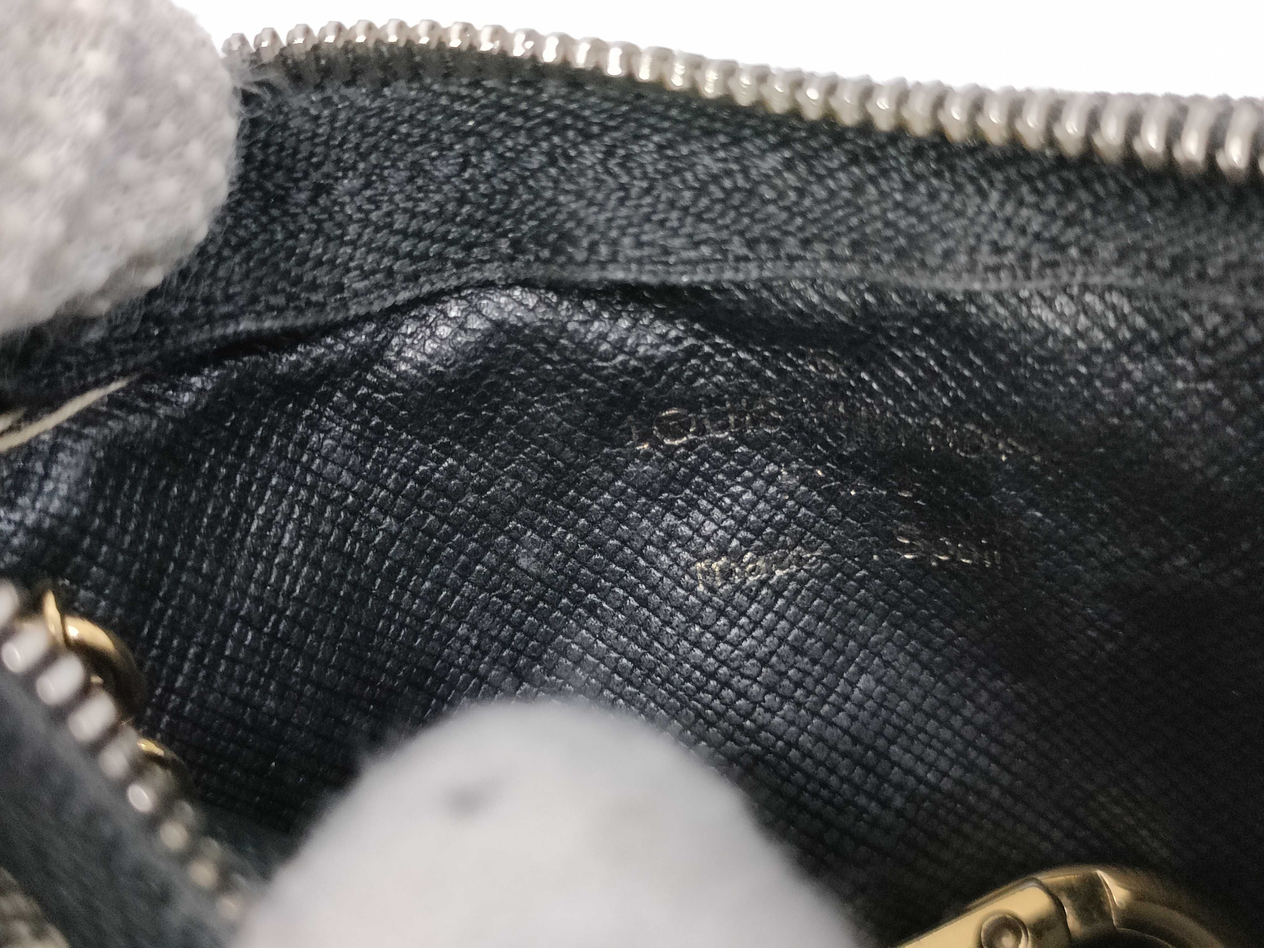 Monogram Denim Pochette Clé Coin Case — view 11