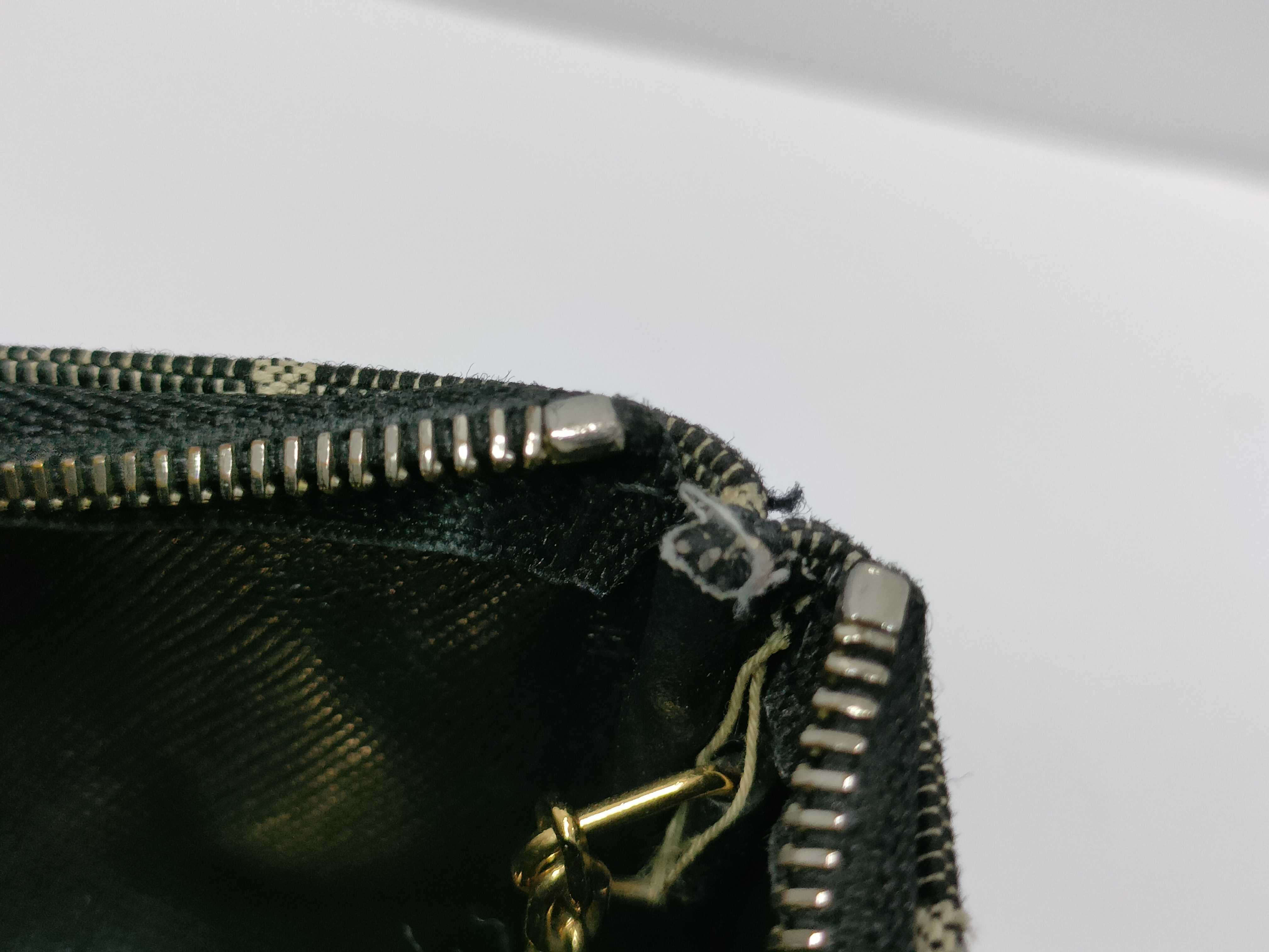 Monogram Denim Pochette Clé Coin Case — view 9