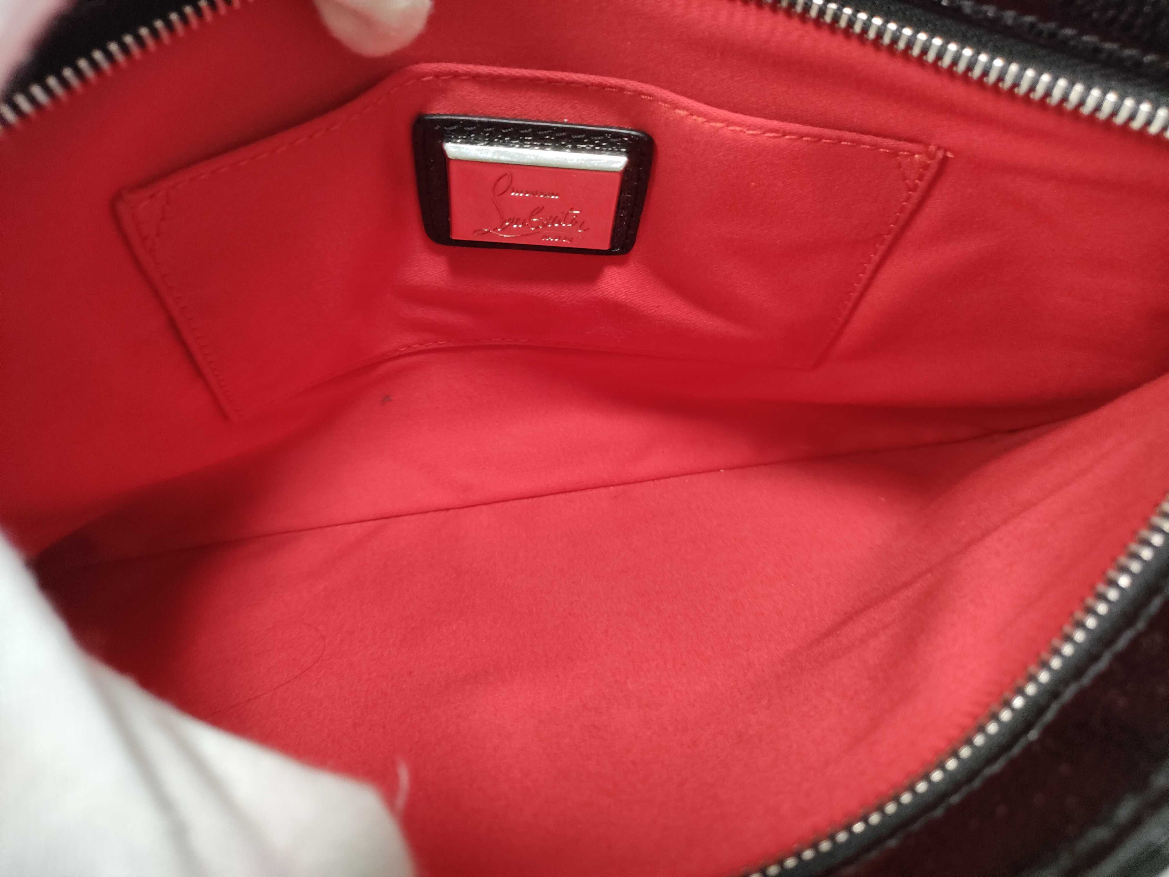 Shoulder Bag Clutch Studded Black Shoulder Bag — view 11
