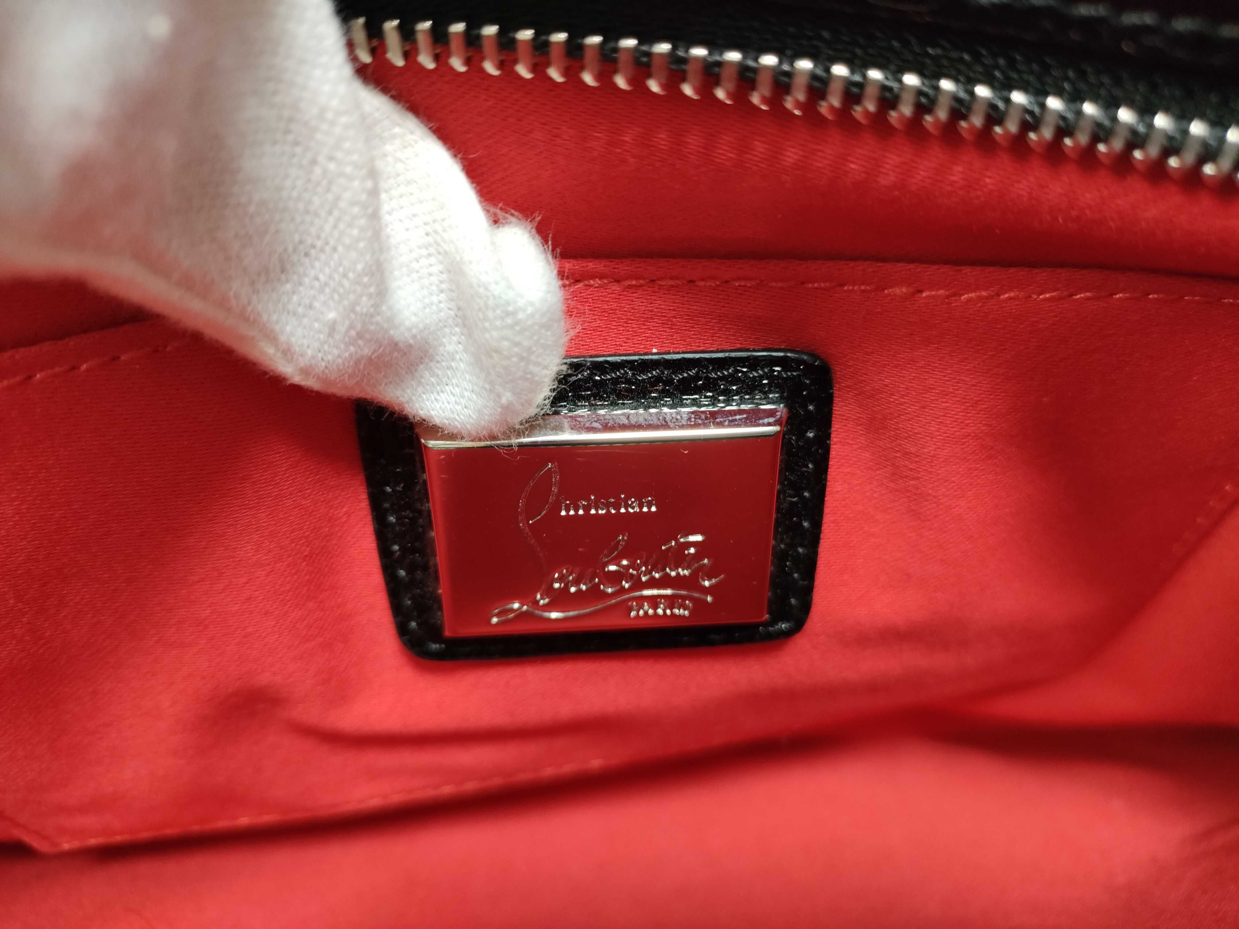 Shoulder Bag Clutch Studded Black Shoulder Bag — view 12