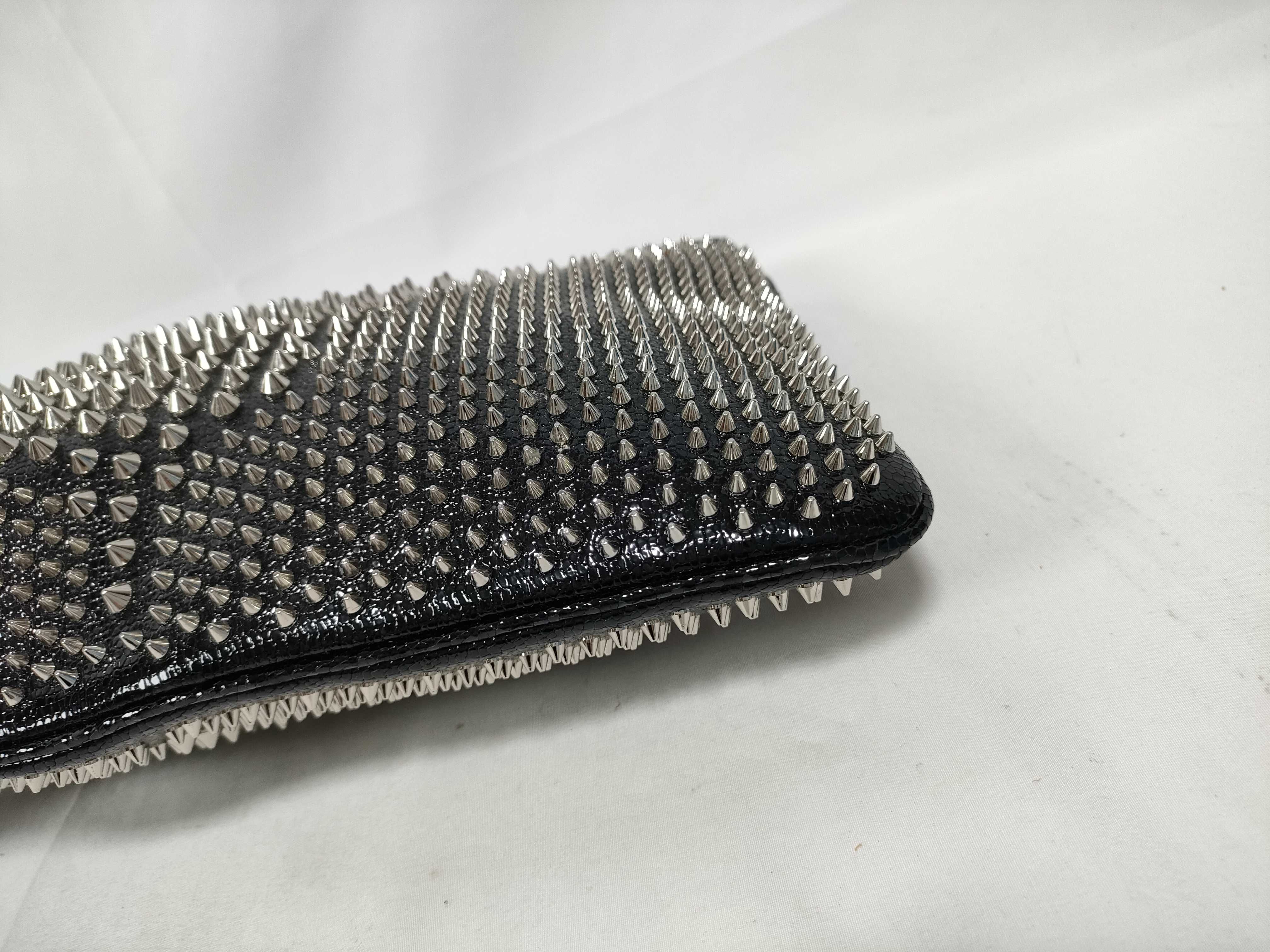 Shoulder Bag Clutch Studded Black Shoulder Bag — view 4