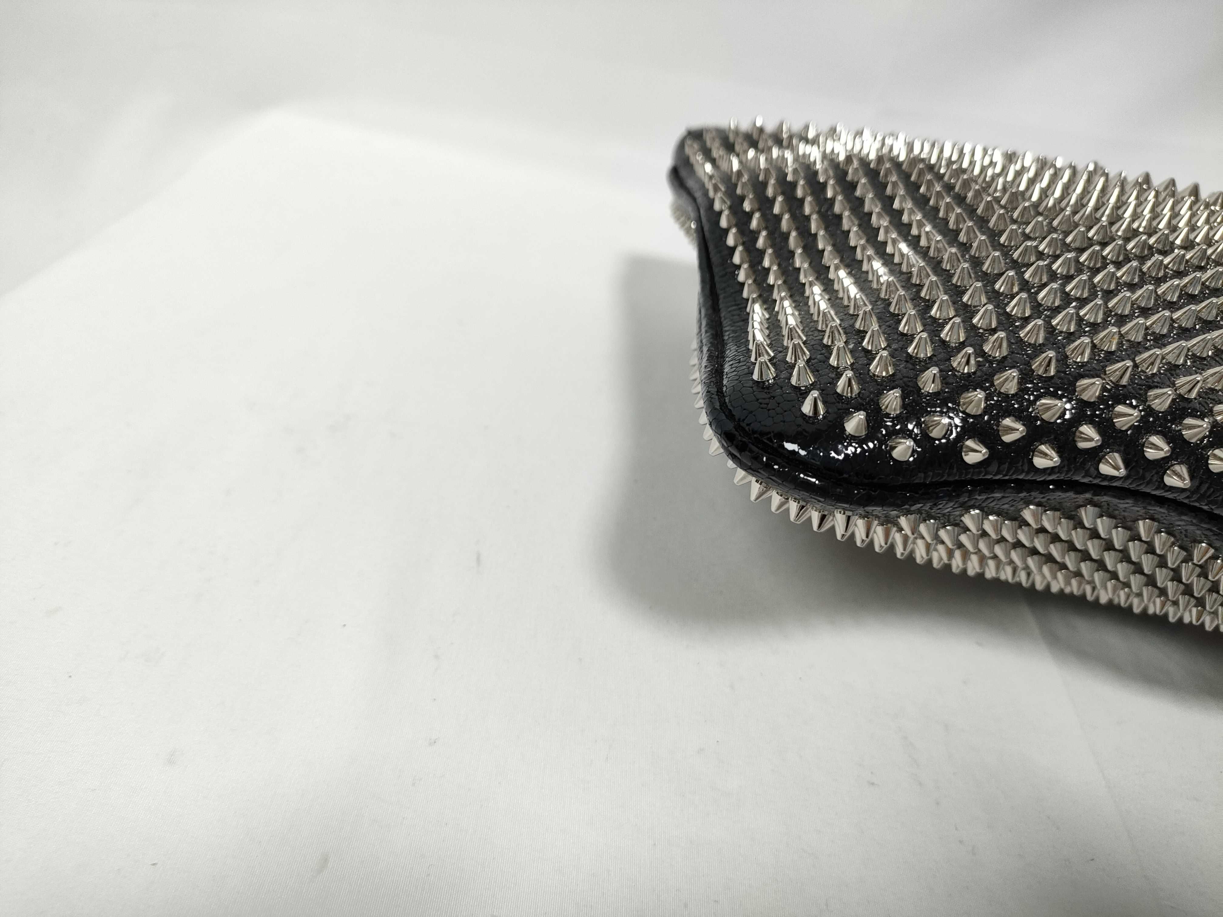 Shoulder Bag Clutch Studded Black Shoulder Bag — view 5