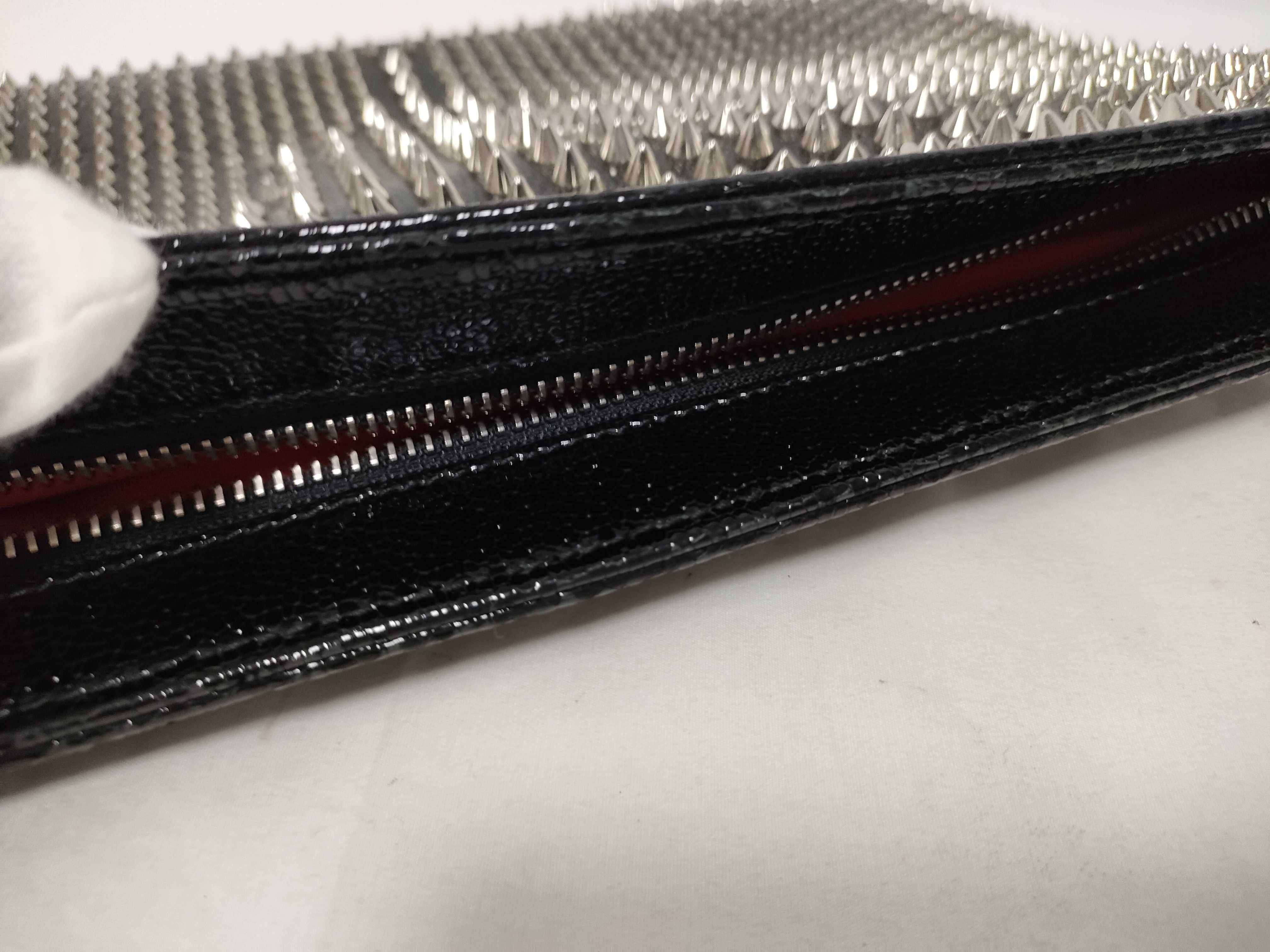 Shoulder Bag Clutch Studded Black Shoulder Bag — view 8