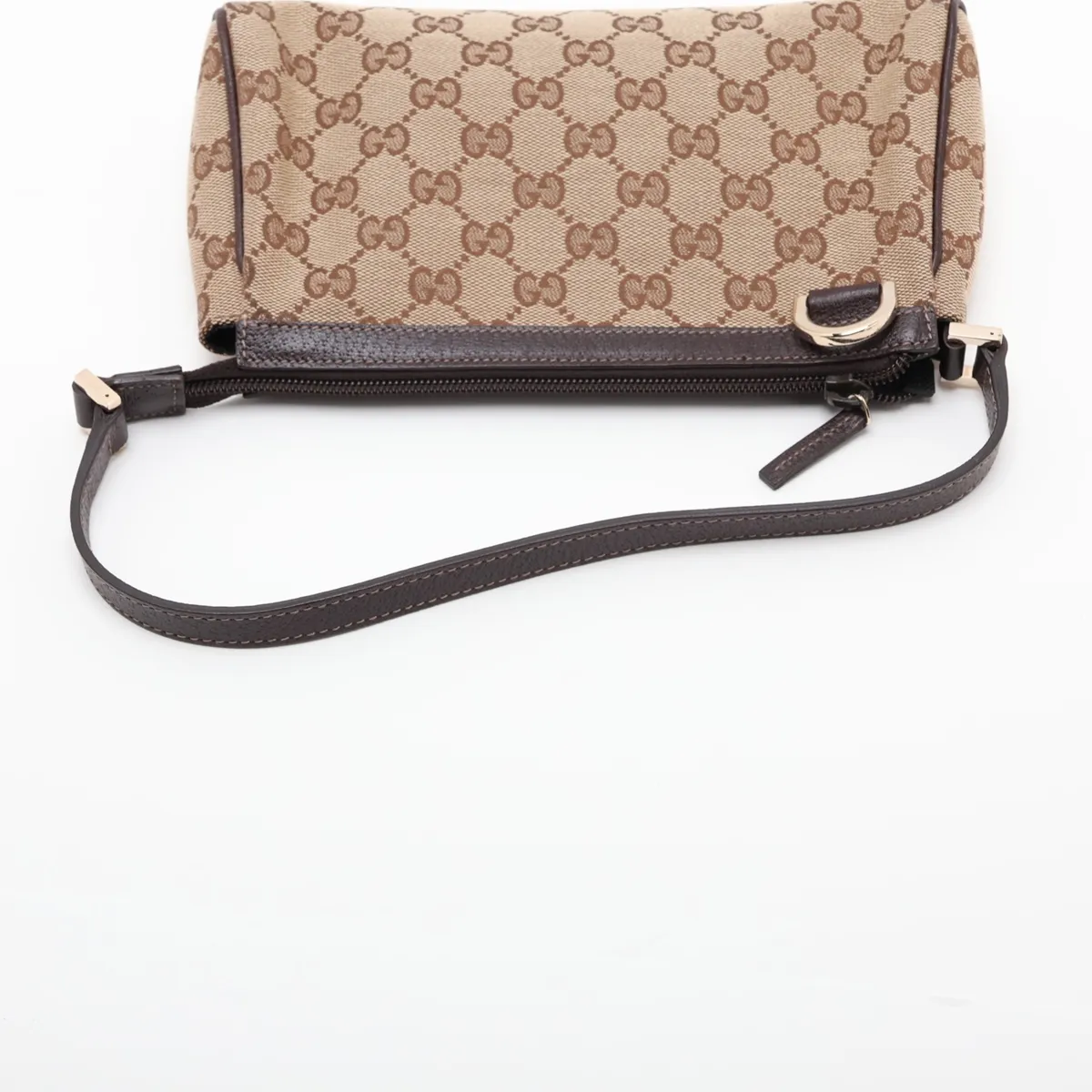 GG Canvas Shoulder Bag, Beige x Brown, 145750 — view 5
