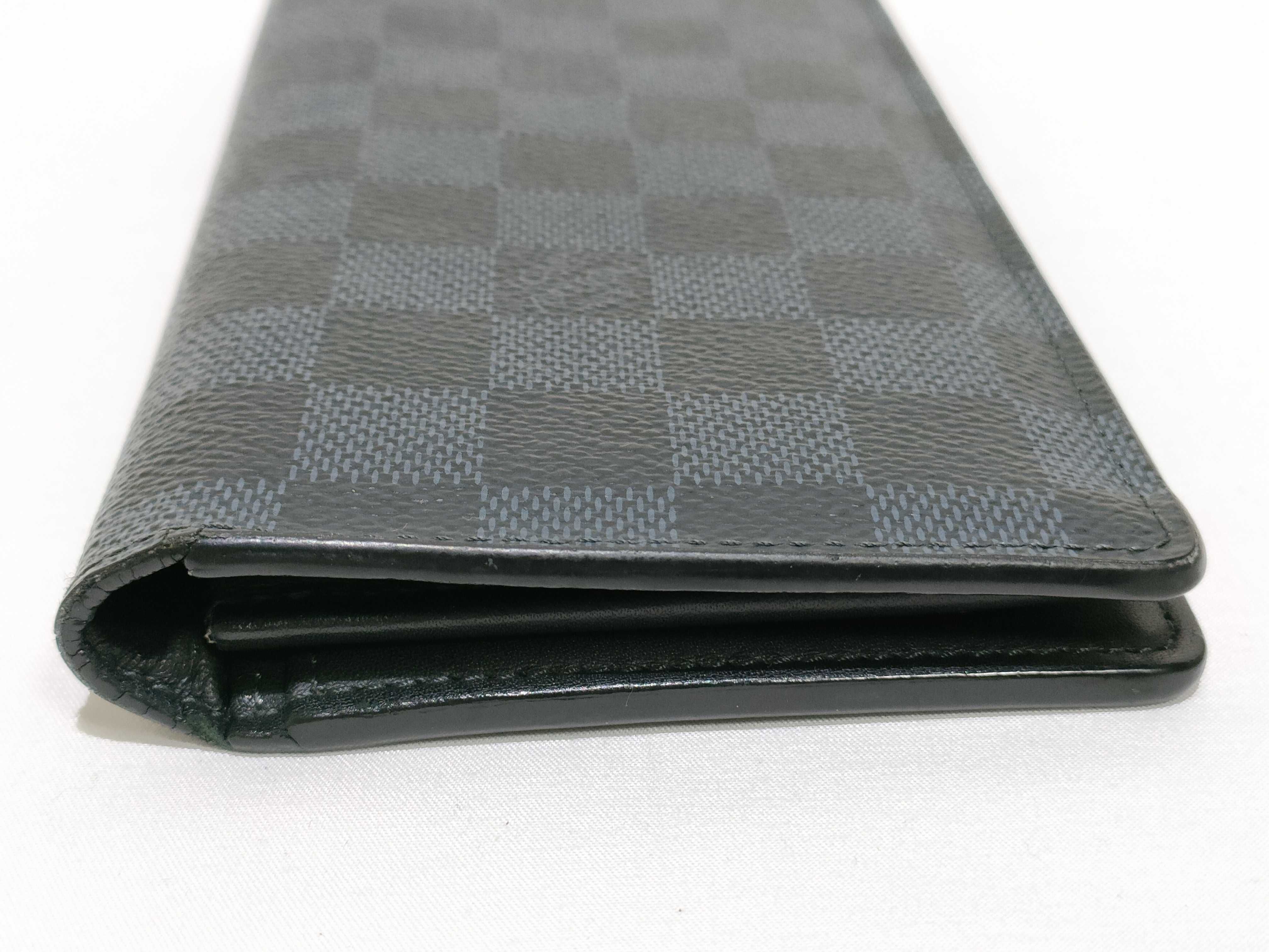 Damier Infini Louis Vuitton Damier Cobalt Portefeuille Brazza Long Wallet N63212 CA0144 Wallet — view 5