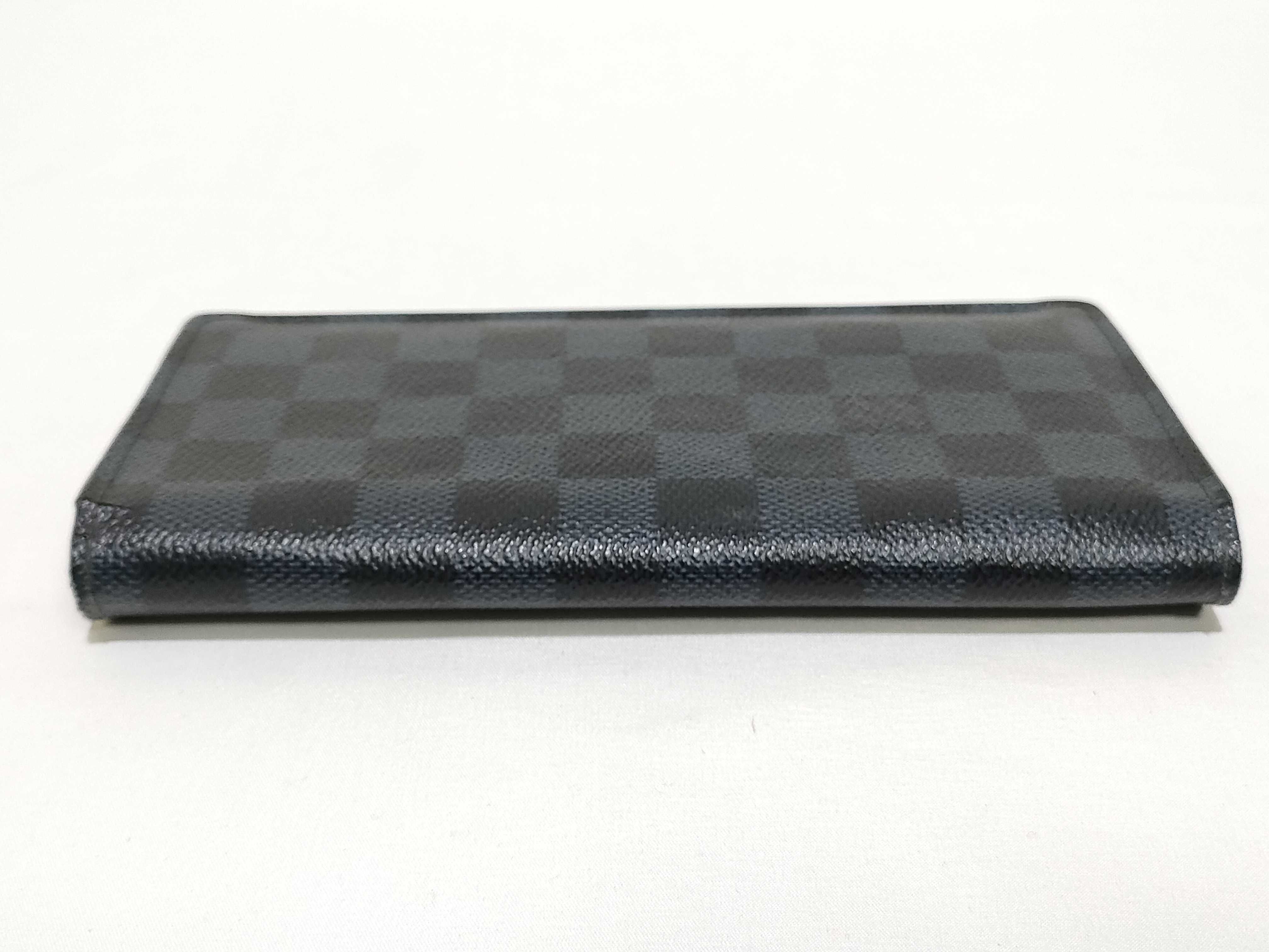 Damier Infini Louis Vuitton Damier Cobalt Portefeuille Brazza Long Wallet N63212 CA0144 Wallet — view 6