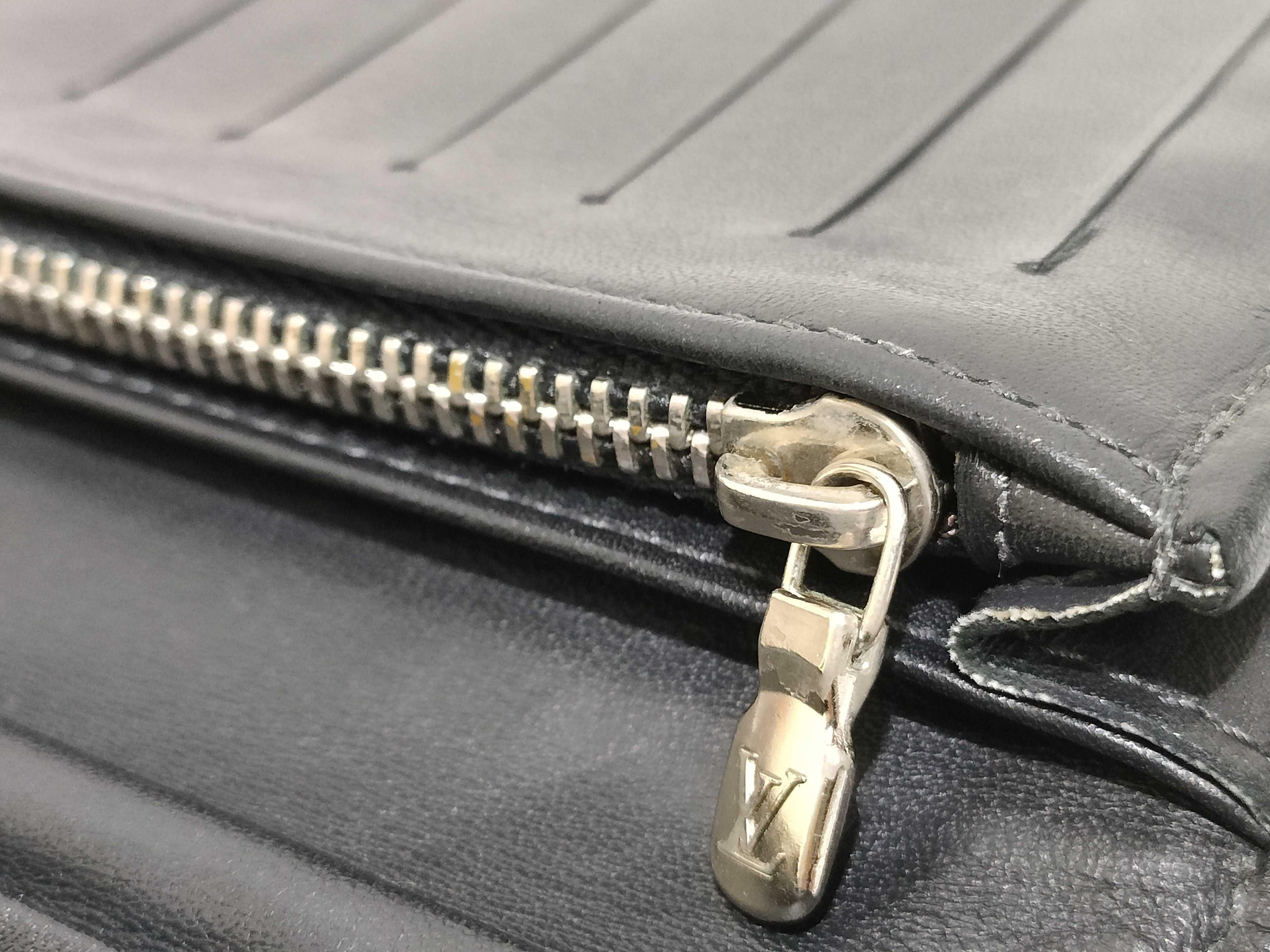 Damier Infini Louis Vuitton Damier Cobalt Portefeuille Brazza Long Wallet N63212 CA0144 Wallet — view 7