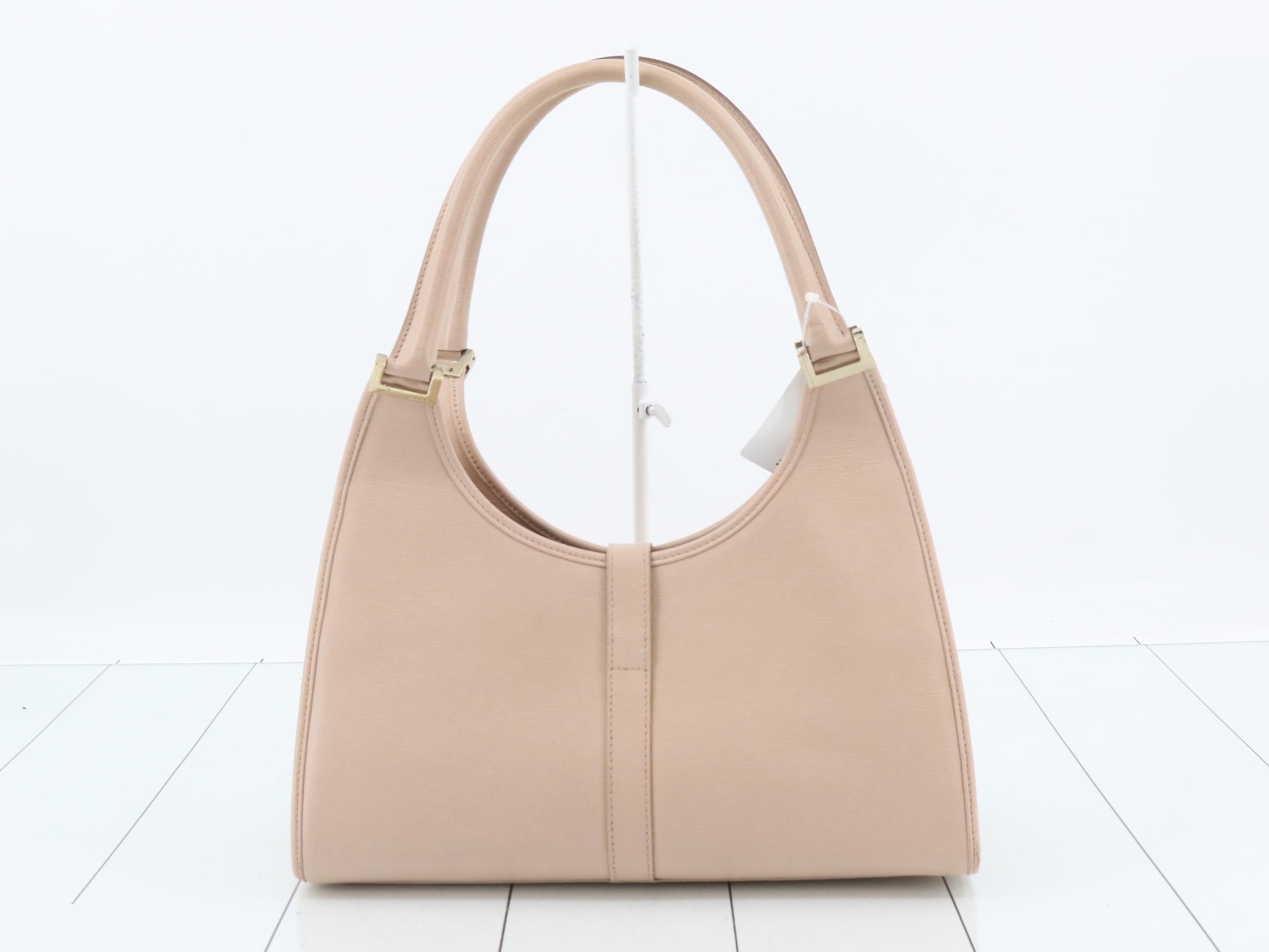 Leather Jackie Shoulder Bag — view 2