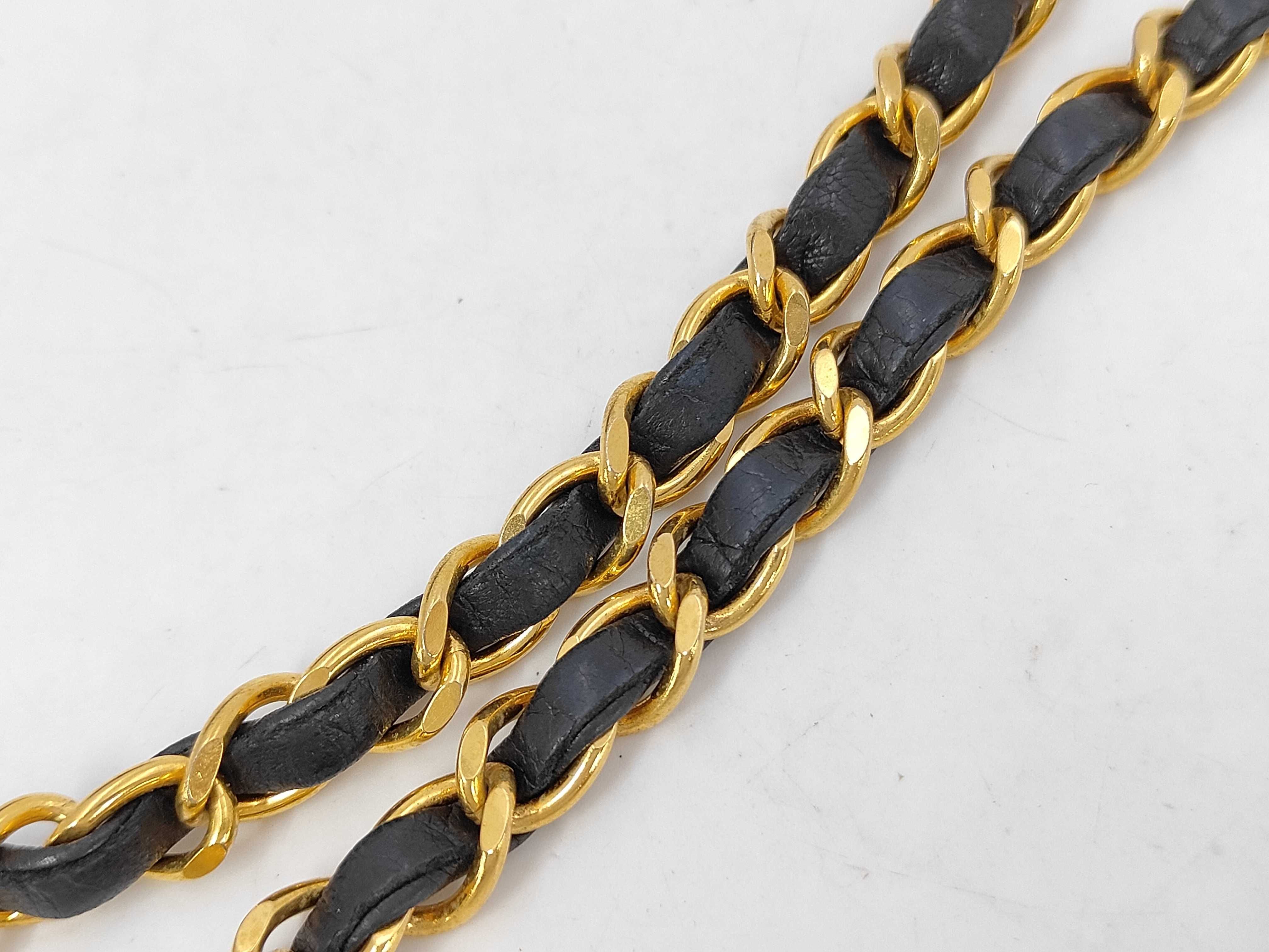 Lambskin Diana Matelassé Gold Hardware Chain Shoulder Bag — view 6
