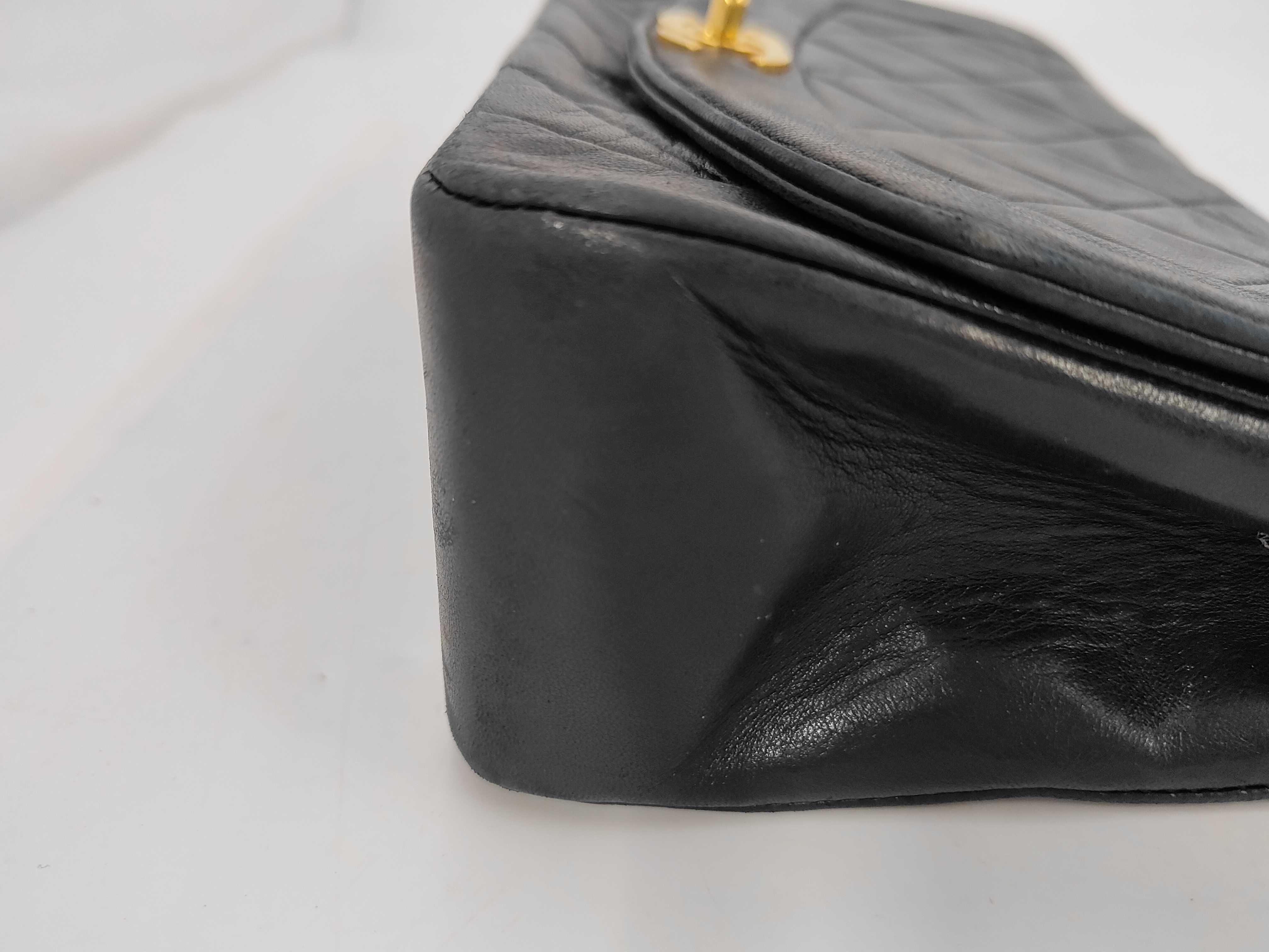 Lambskin Diana Matelassé Gold Hardware Chain Shoulder Bag — view 7
