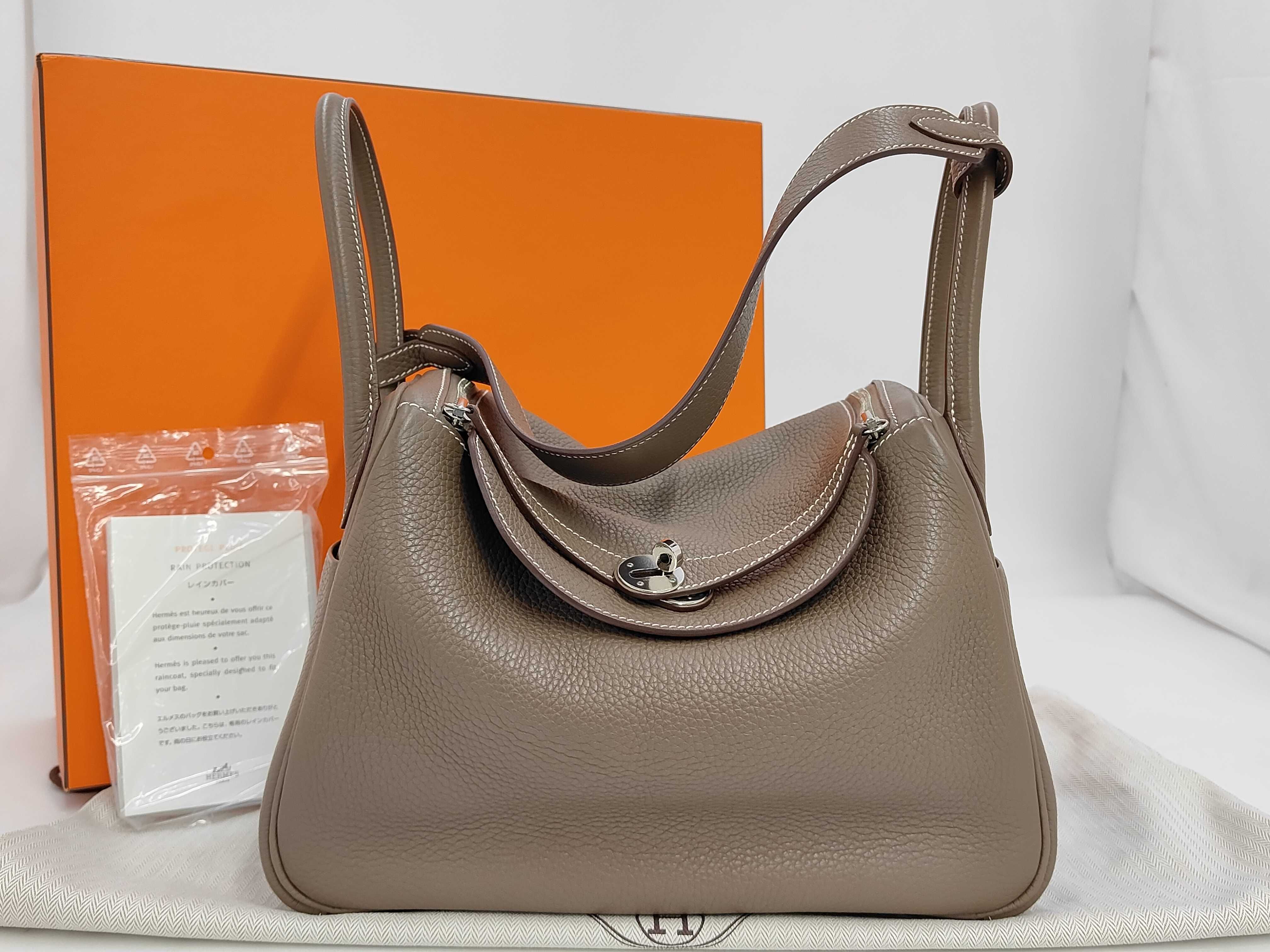 Lindy 30 2-Way Bag, Etoupe/Greige Handbag