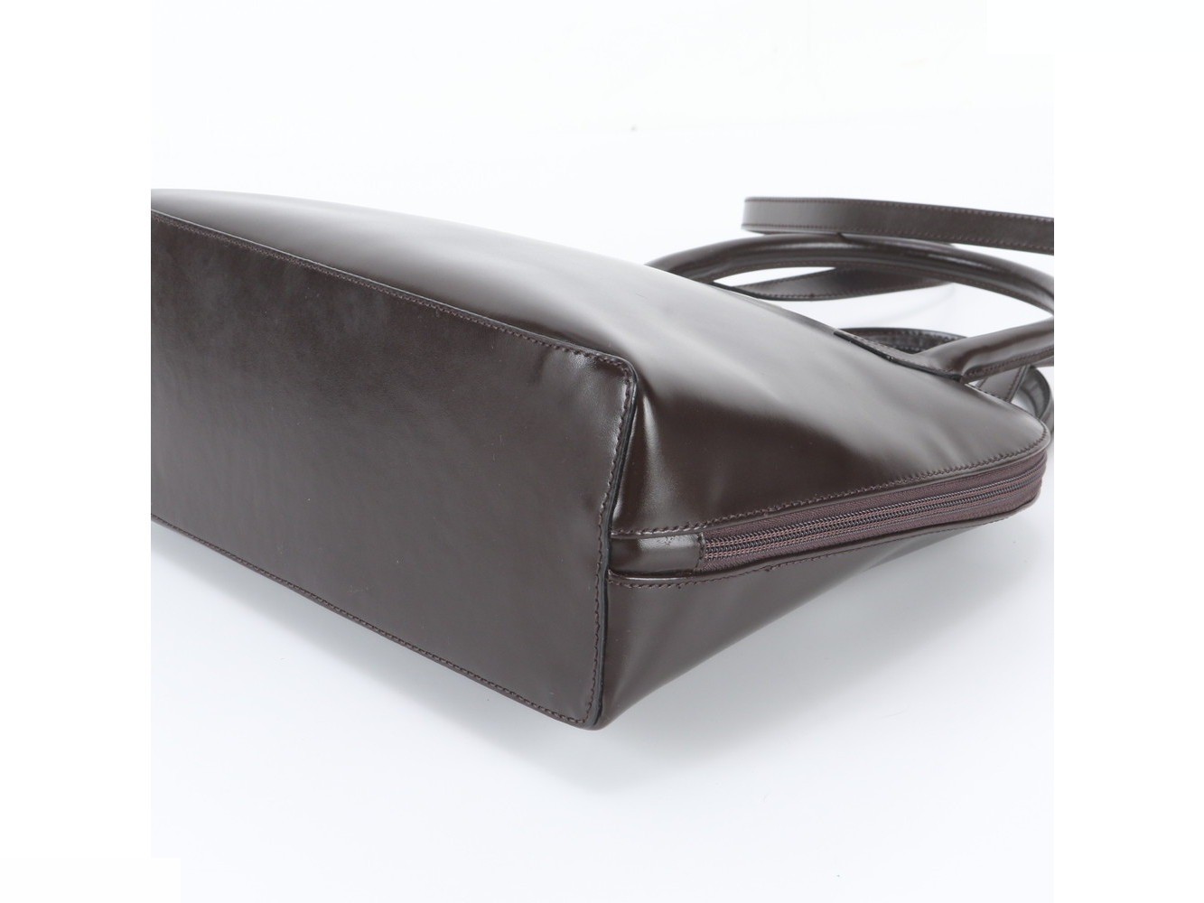 Leather check pattern 2-way shoulder bag, crossbody bag. — view 5