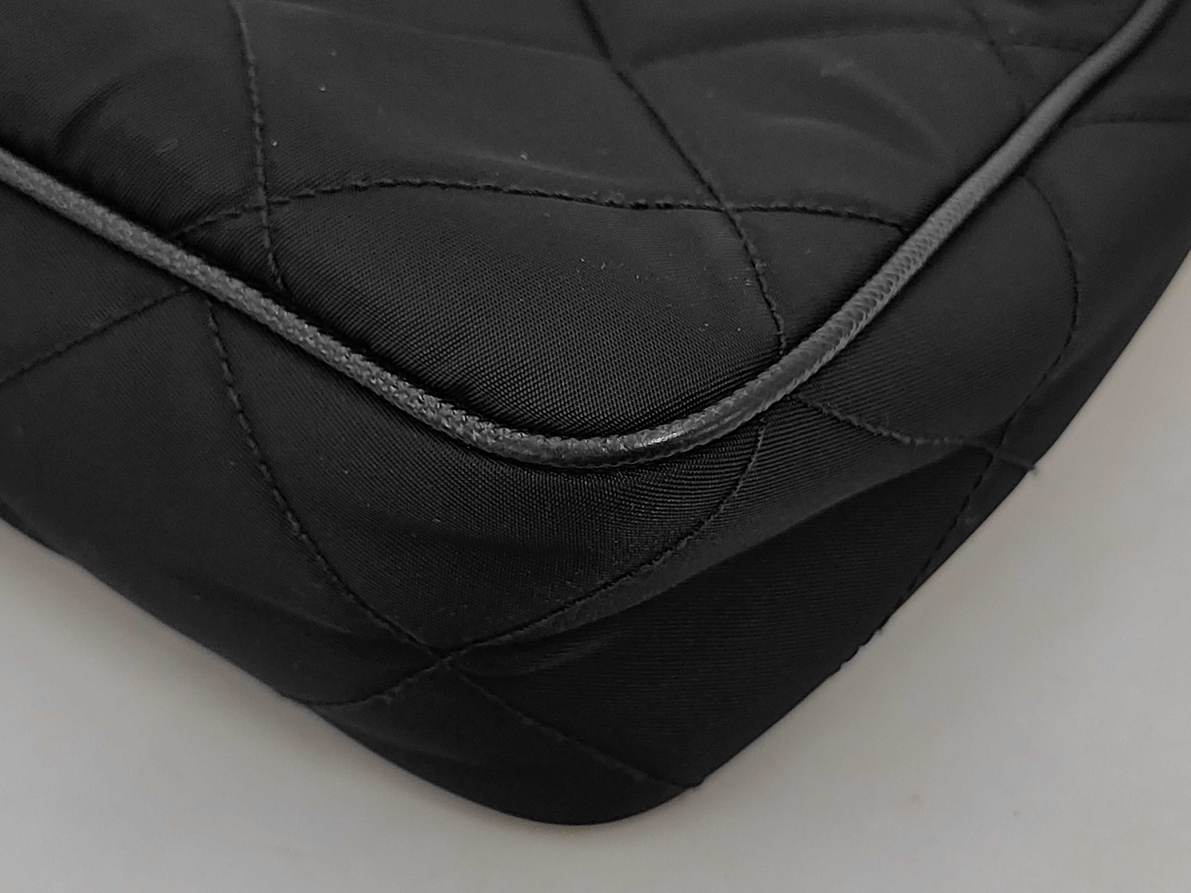 Re-Nylon Black Shoulder Bag — view 3