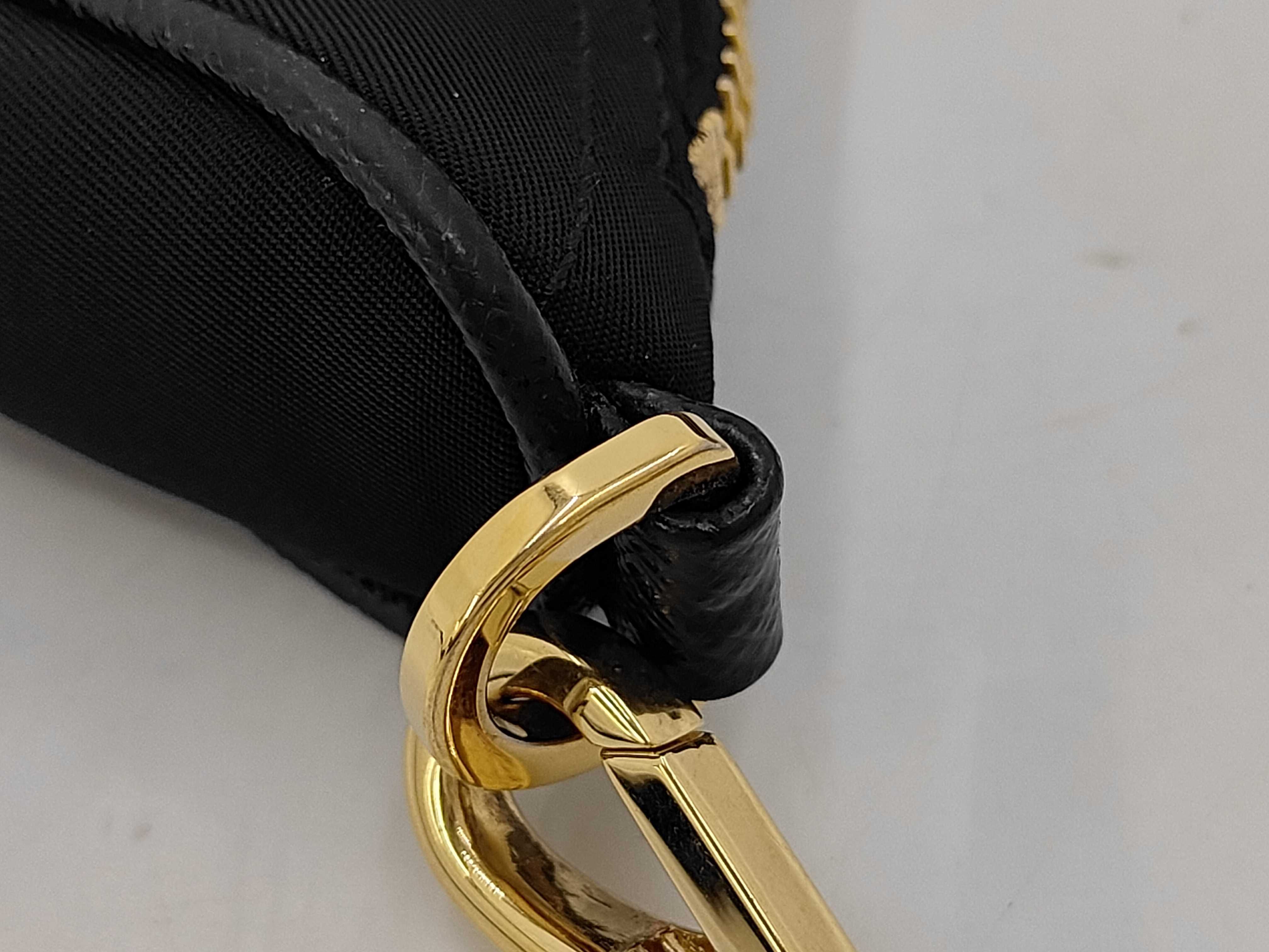Re-Nylon Black Shoulder Bag — view 7