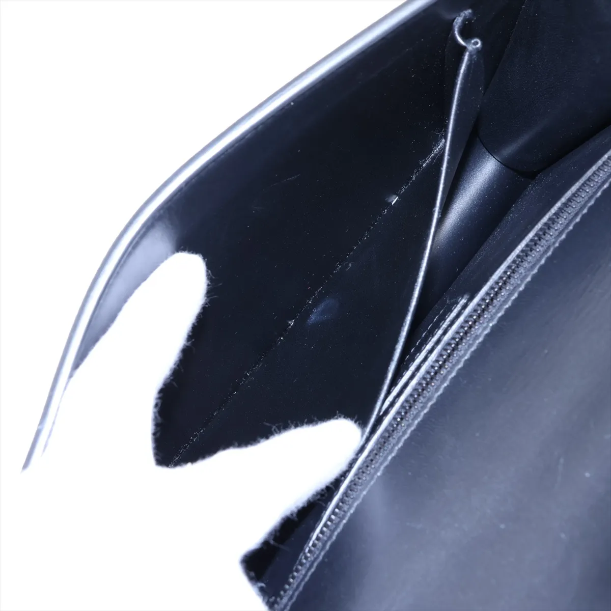 Montaigne 30 Leather Shoulder Bag, Black — view 7